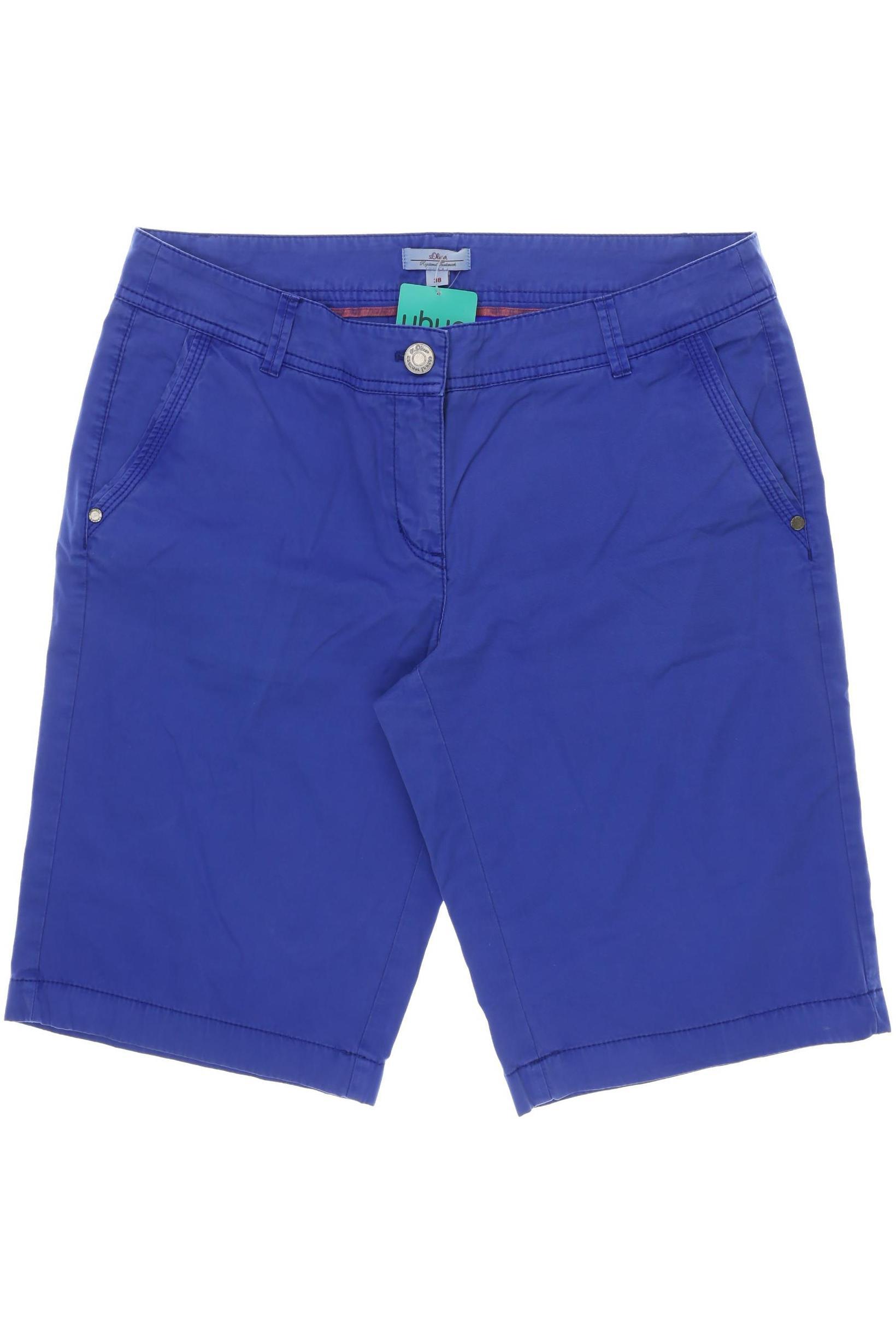 

s.Oliver Damen Shorts, blau, Gr. 38