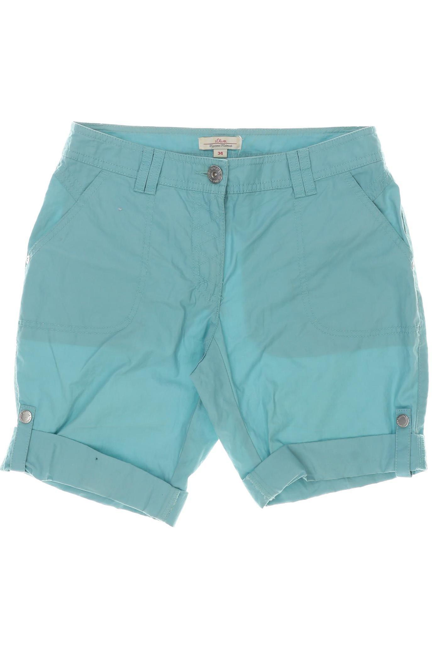 

s.Oliver Damen Shorts, türkis, Gr. 34