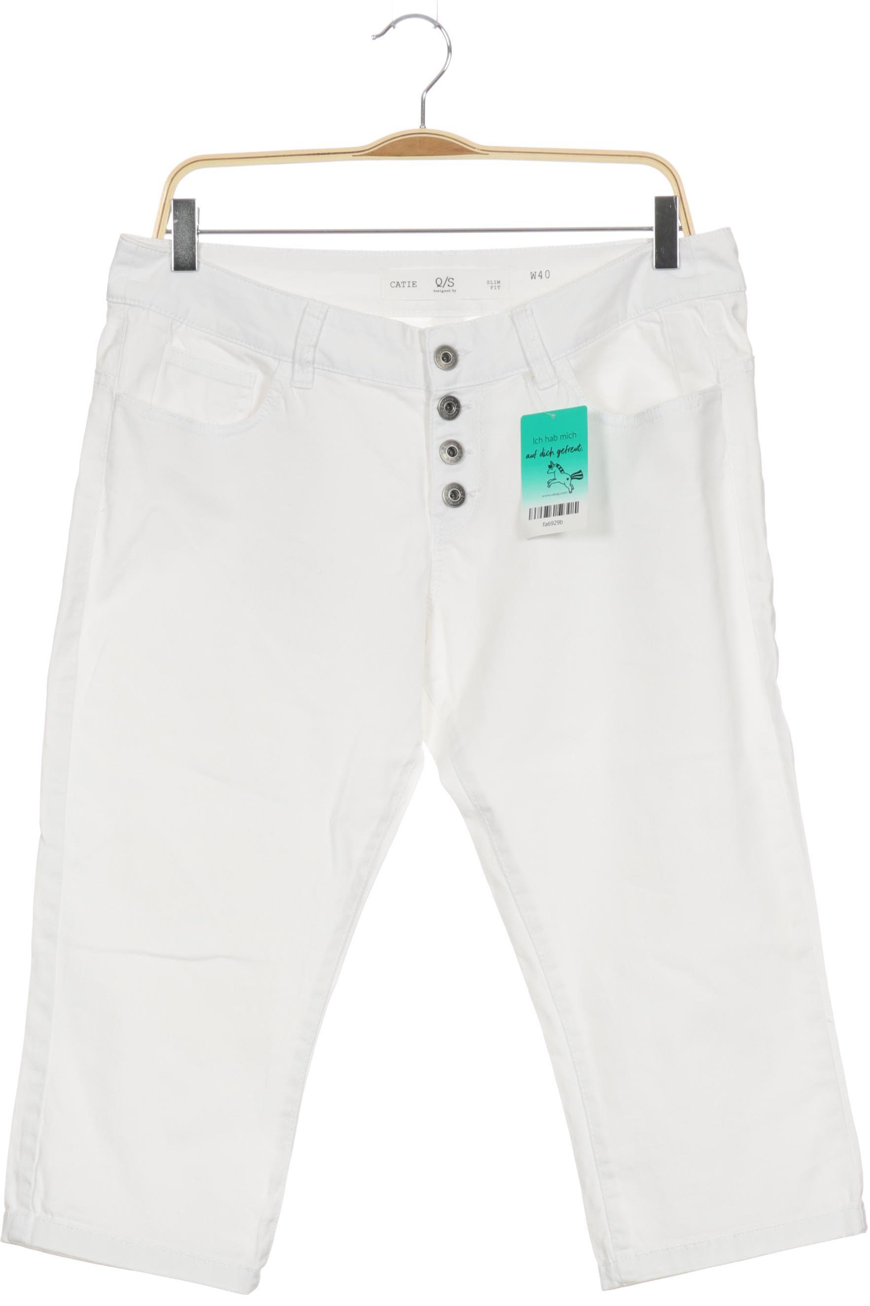 

s.Oliver Damen Shorts, weiß, Gr. 40