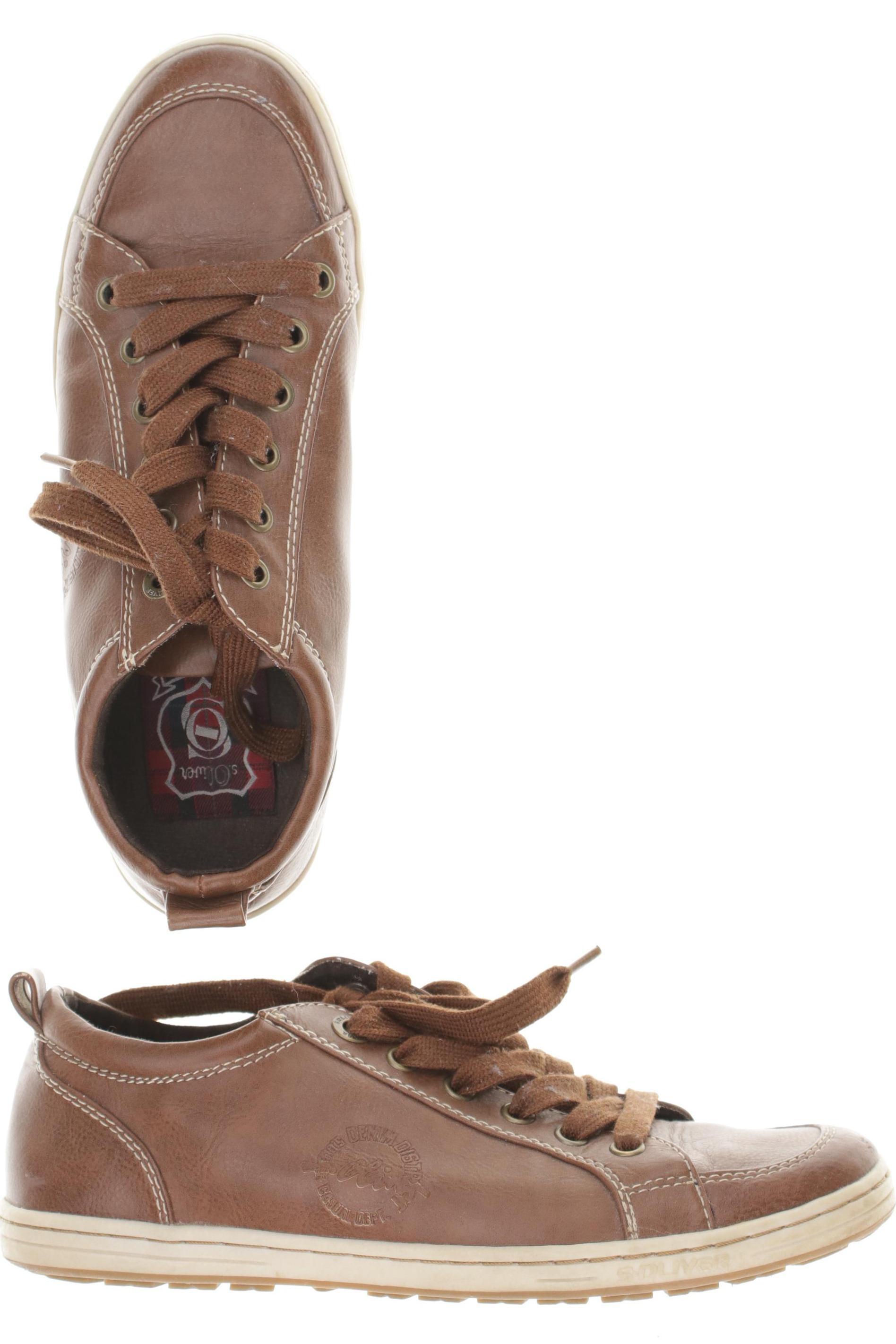 

s.Oliver Damen Sneakers, braun, Gr. 37
