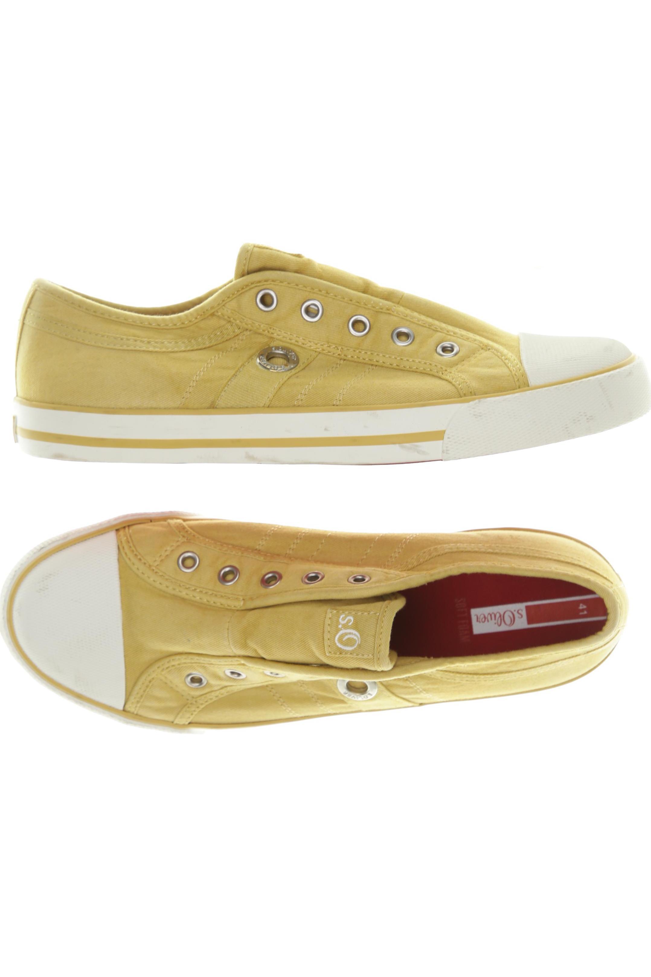 

s.Oliver Damen Sneakers, gelb, Gr. 41