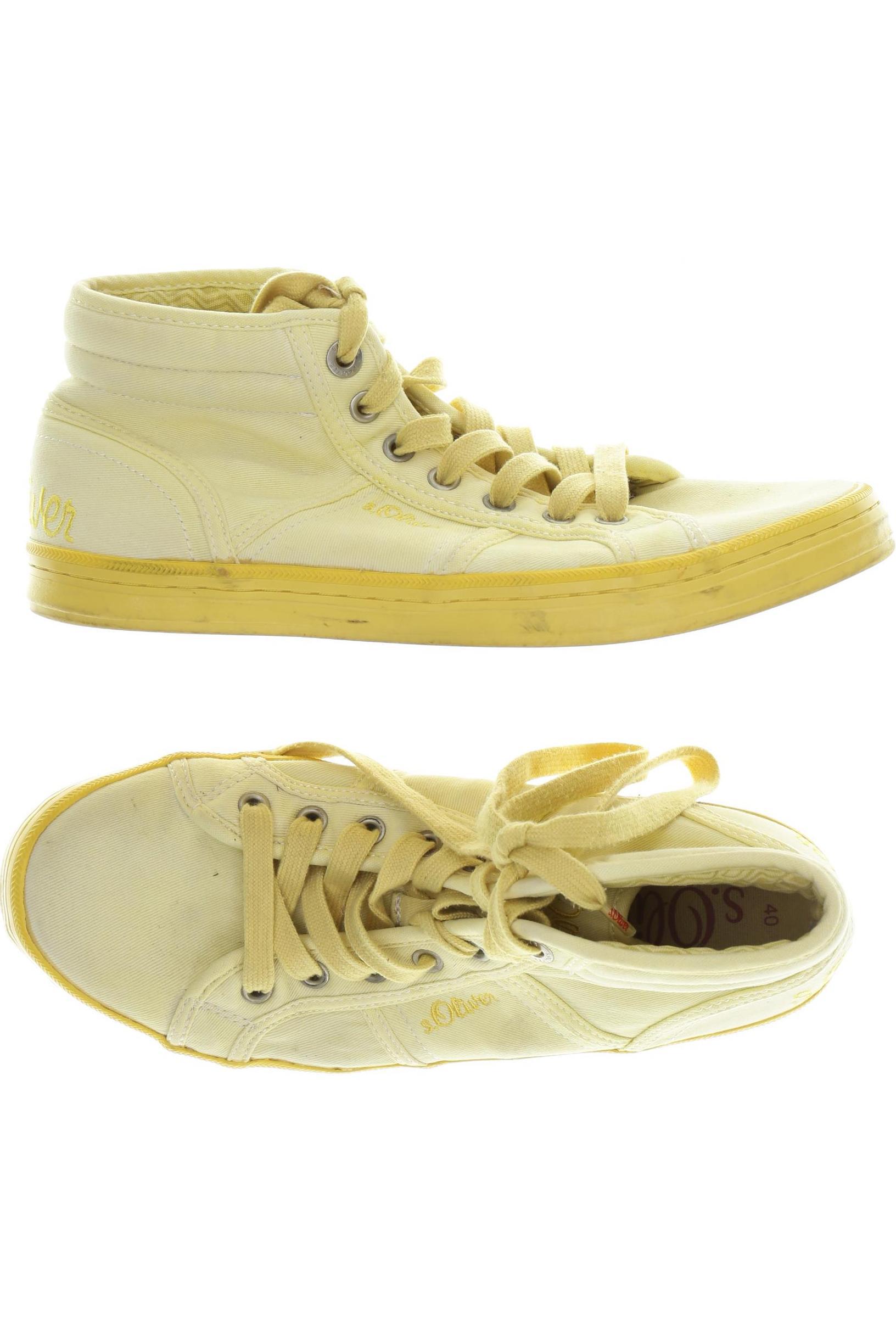 

s.Oliver Damen Sneakers, gelb, Gr. 40