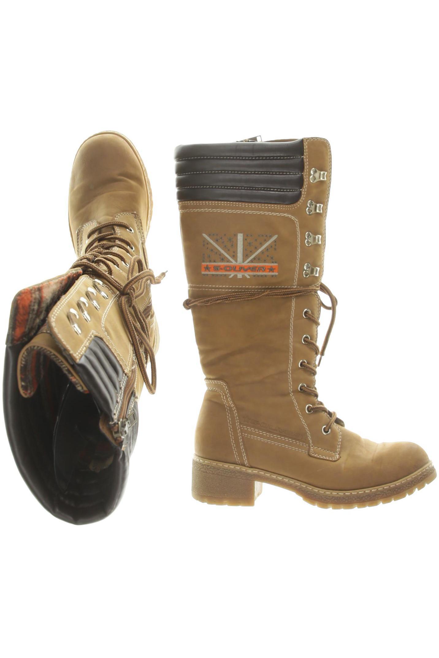 

s.Oliver Damen Stiefel, braun, Gr. 37
