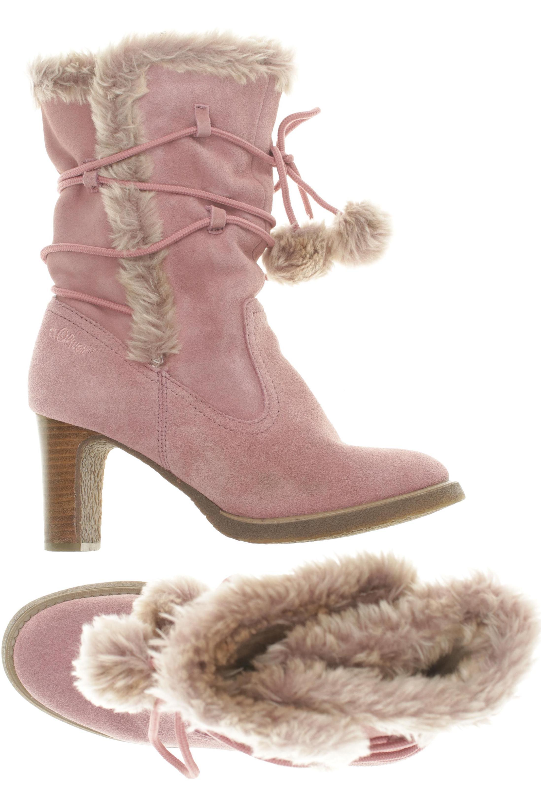 

s.Oliver Damen Stiefel, pink, Gr. 38