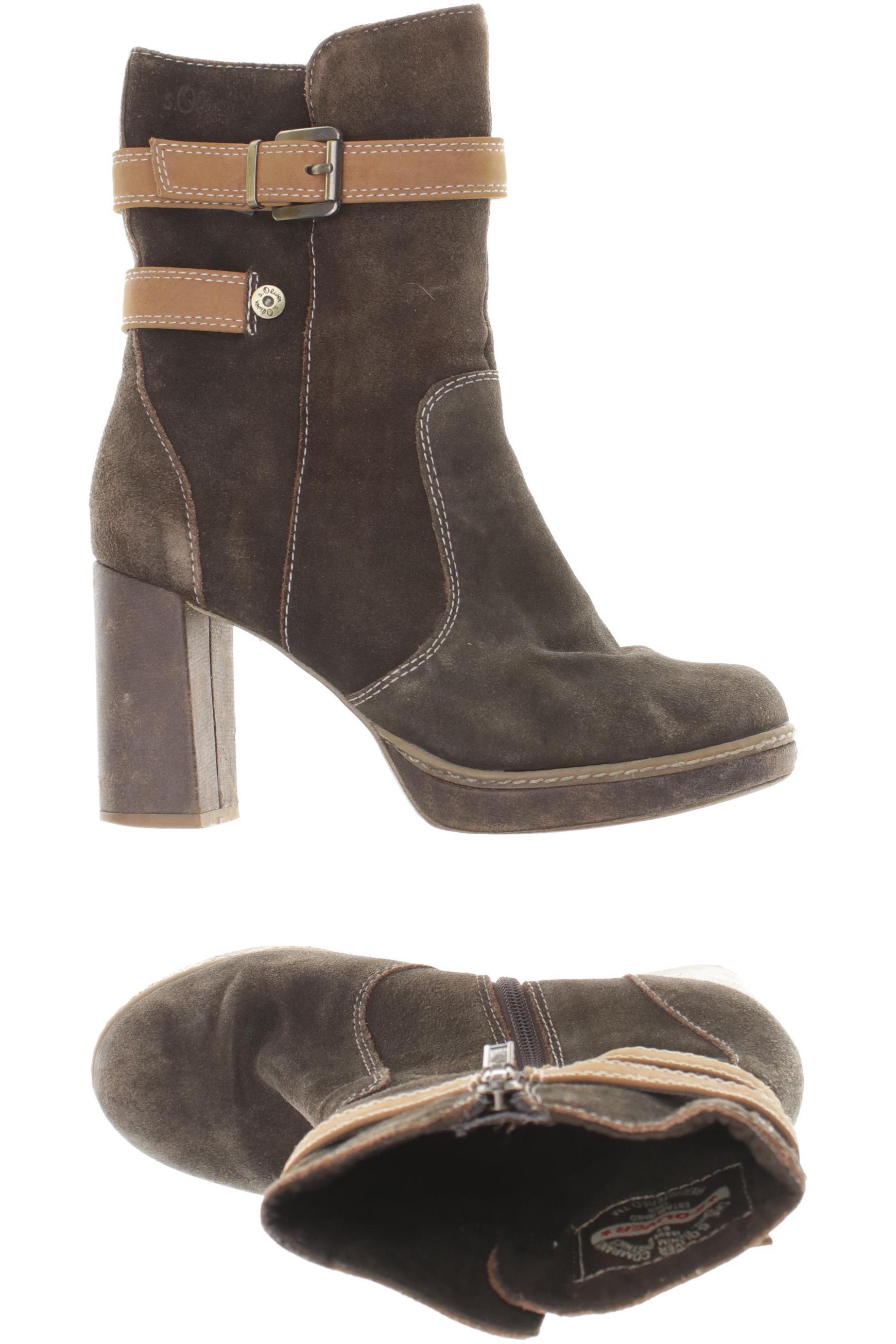 

s.Oliver Damen Stiefel, grau, Gr. 38