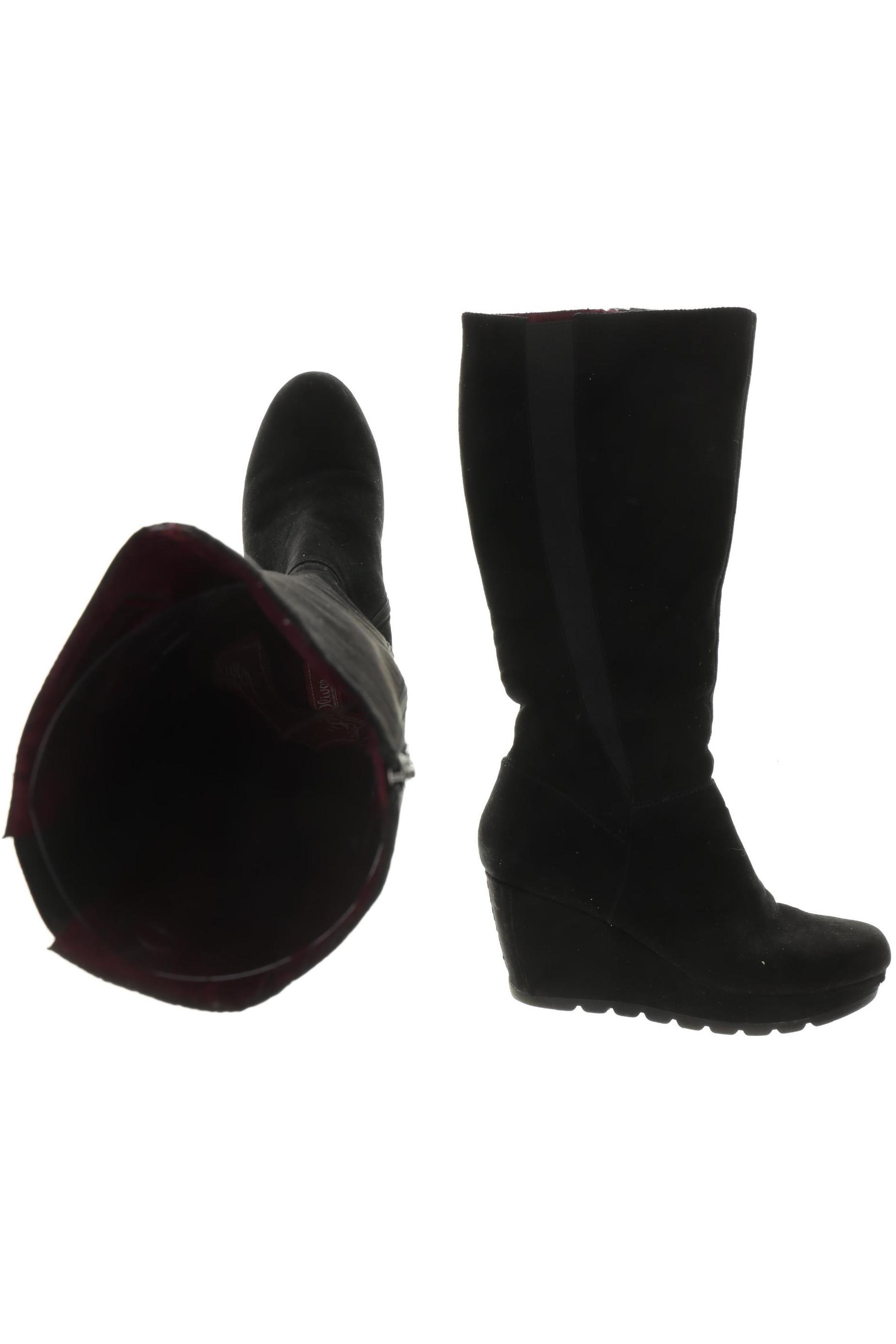 

s.Oliver Damen Stiefel, schwarz, Gr. 39