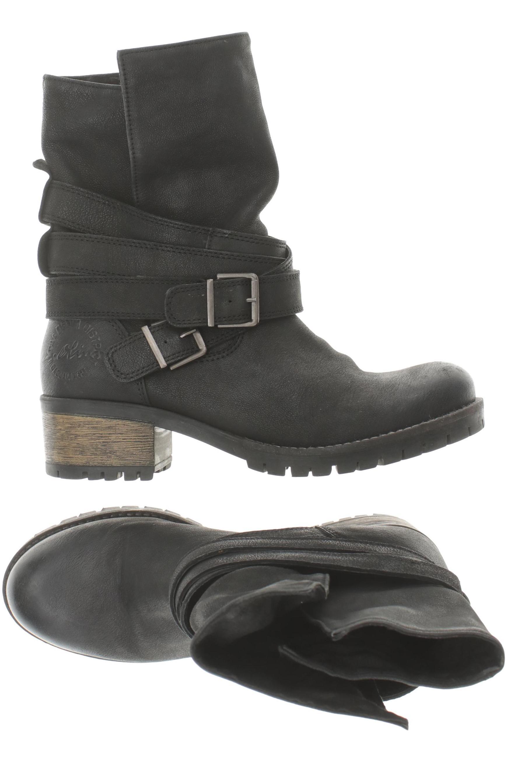 

s.Oliver Damen Stiefel, schwarz, Gr. 39