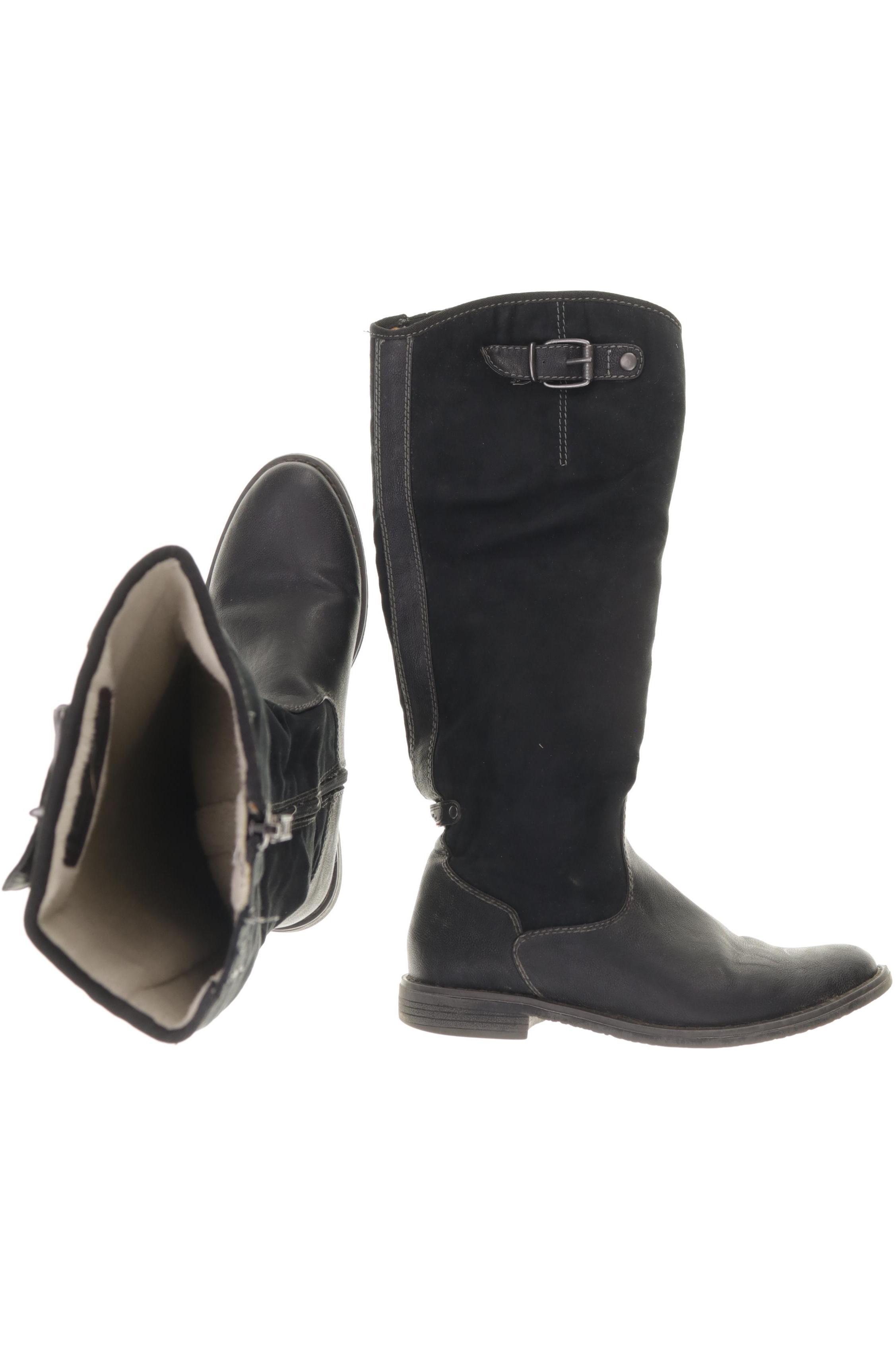 

s.Oliver Damen Stiefel, schwarz, Gr. 37