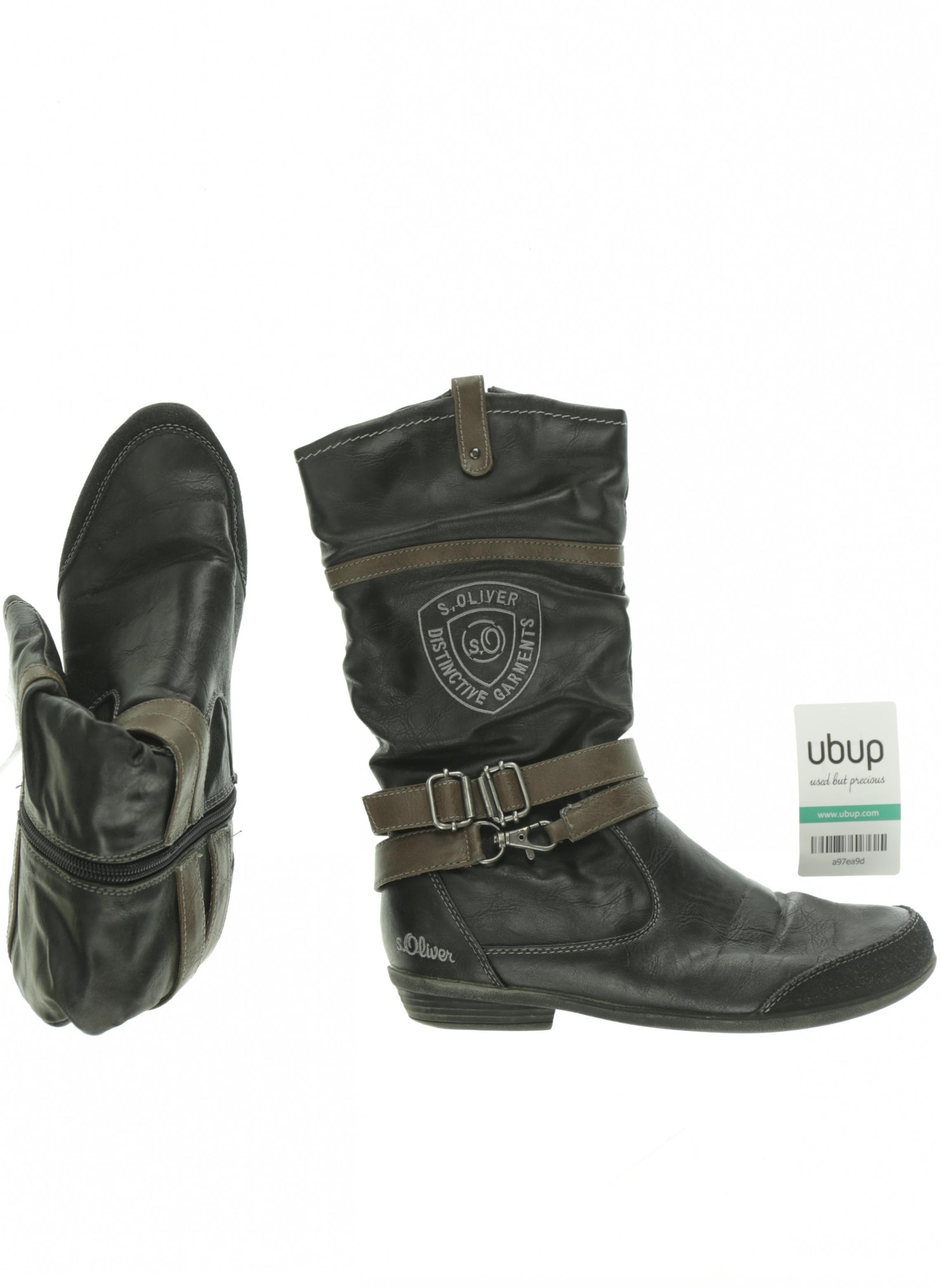 

s.Oliver Damen Stiefel, schwarz, Gr. 37