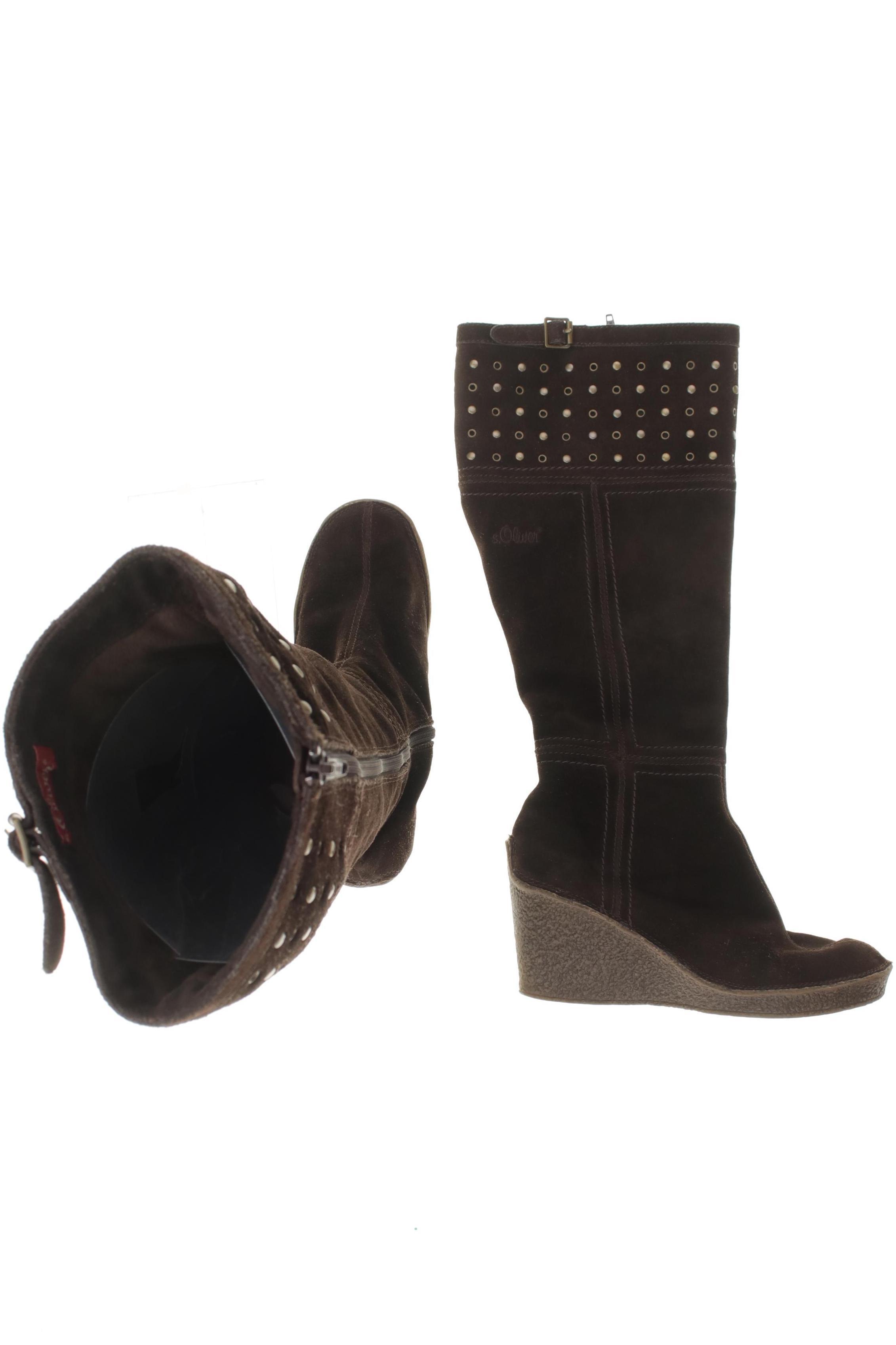 

s.Oliver Damen Stiefel, braun, Gr. 39