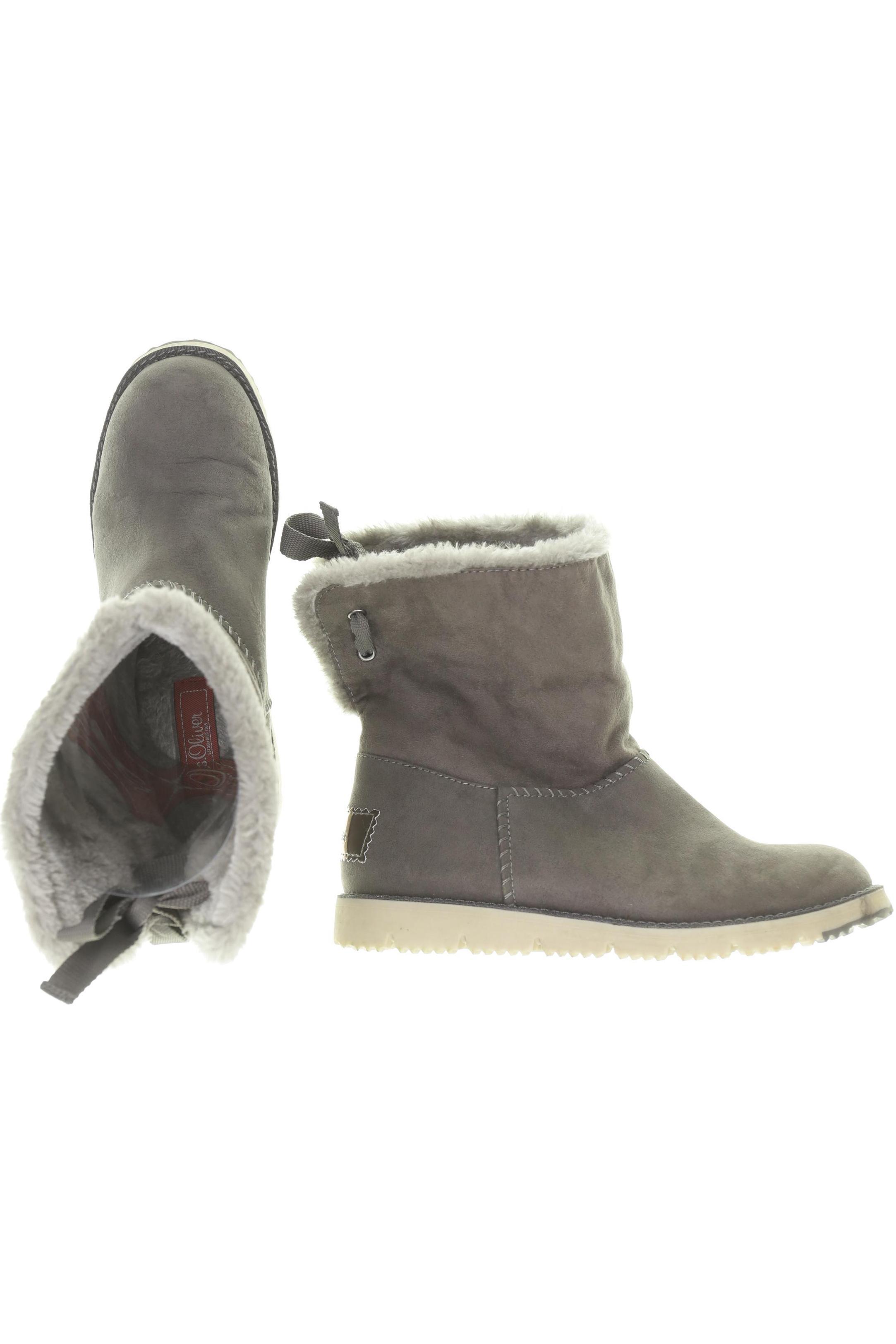 

s.Oliver Damen Stiefel, grau, Gr. 39