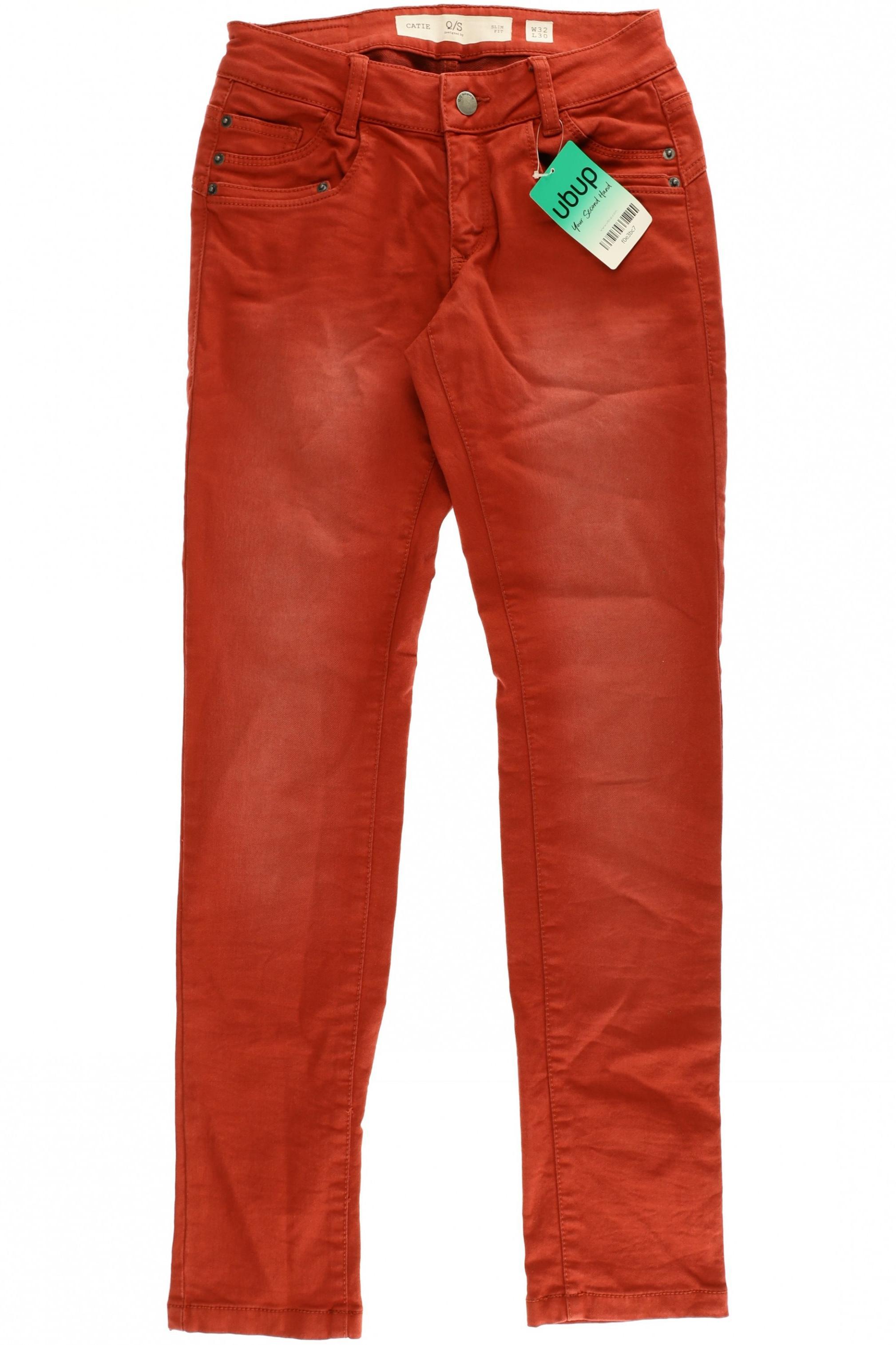

QS by s.Oliver Damen Jeans, rot, Gr. 32