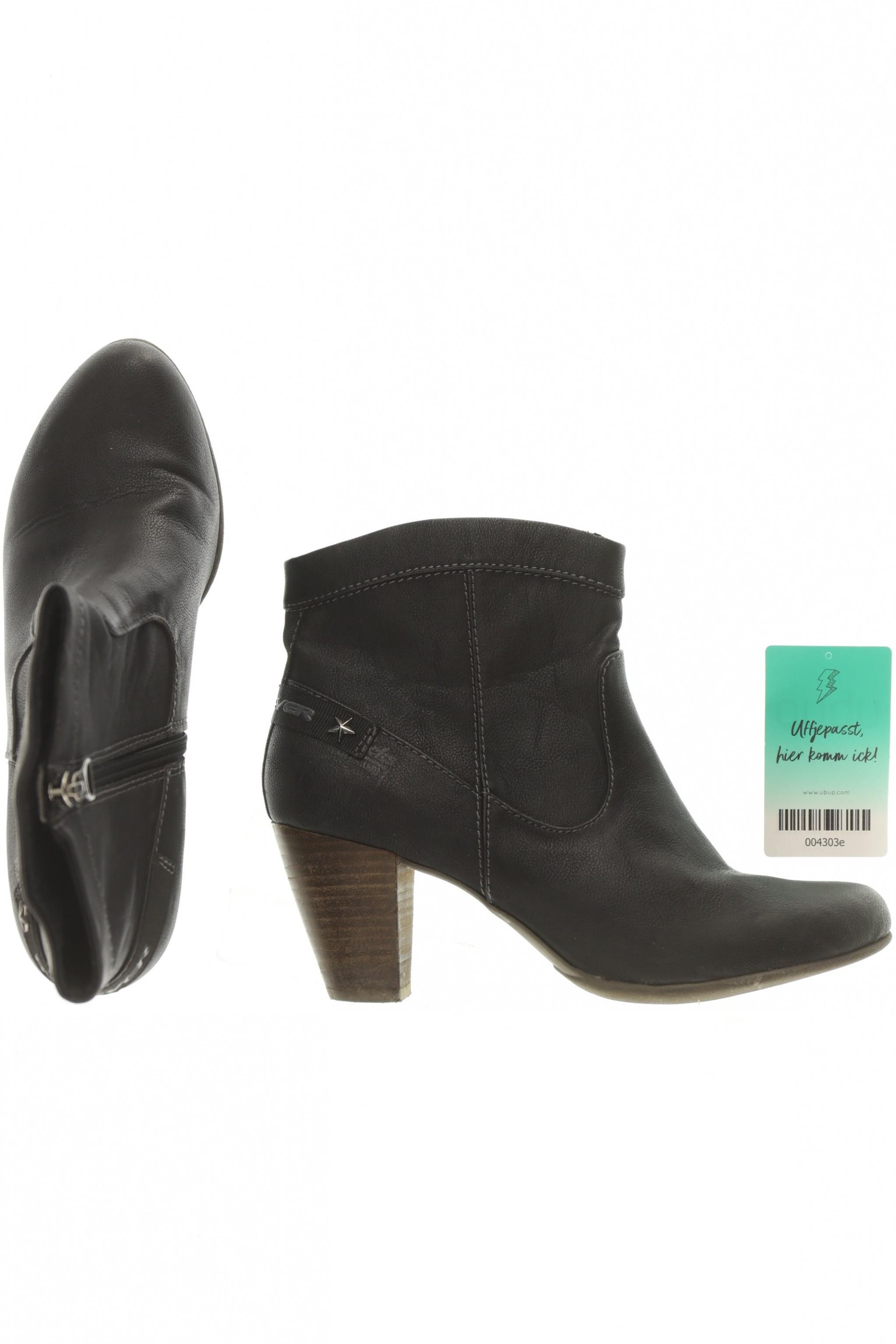 

s.Oliver Damen Stiefelette, schwarz, Gr. 38