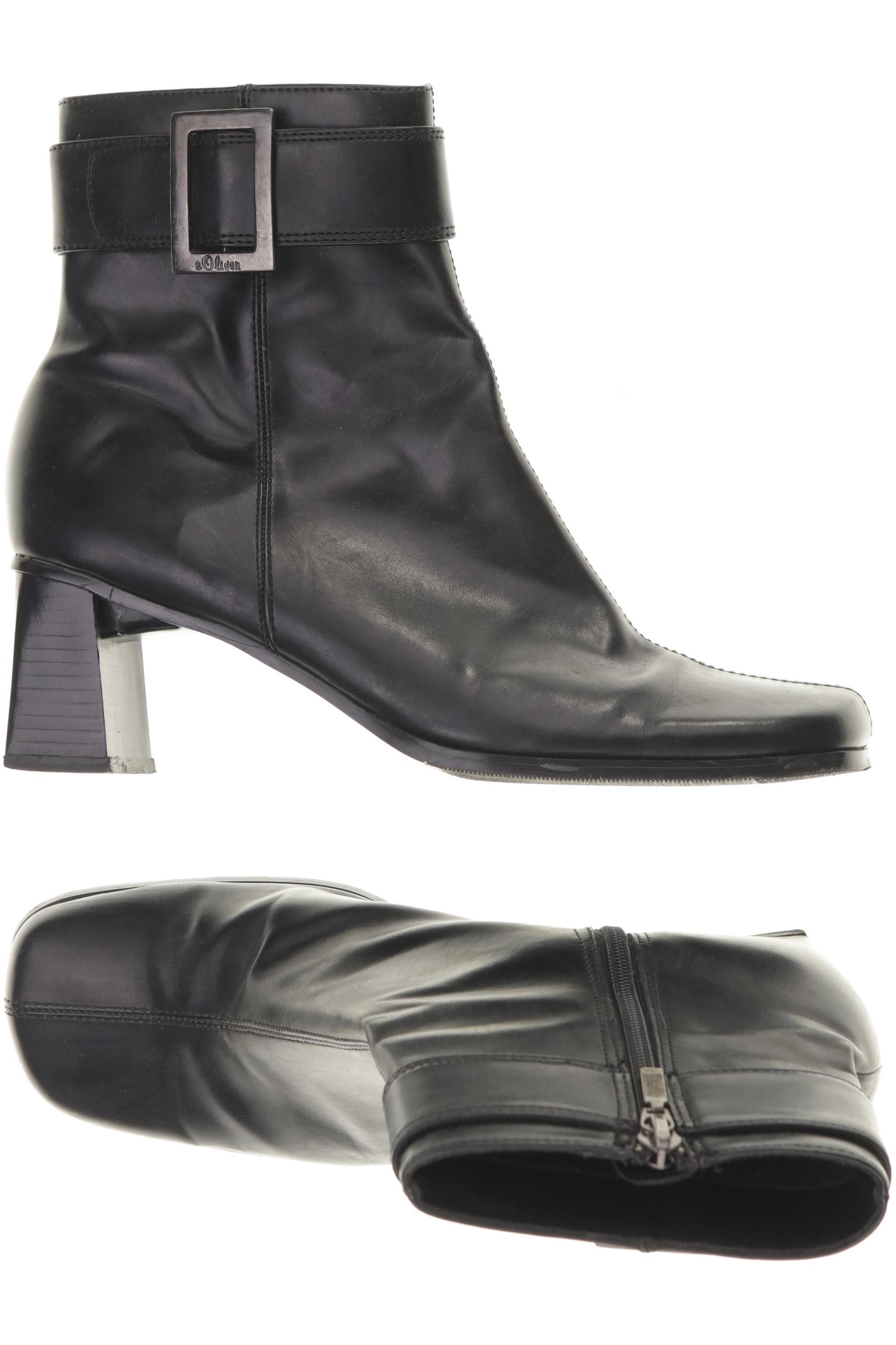 

s.Oliver Damen Stiefelette, schwarz, Gr. 40