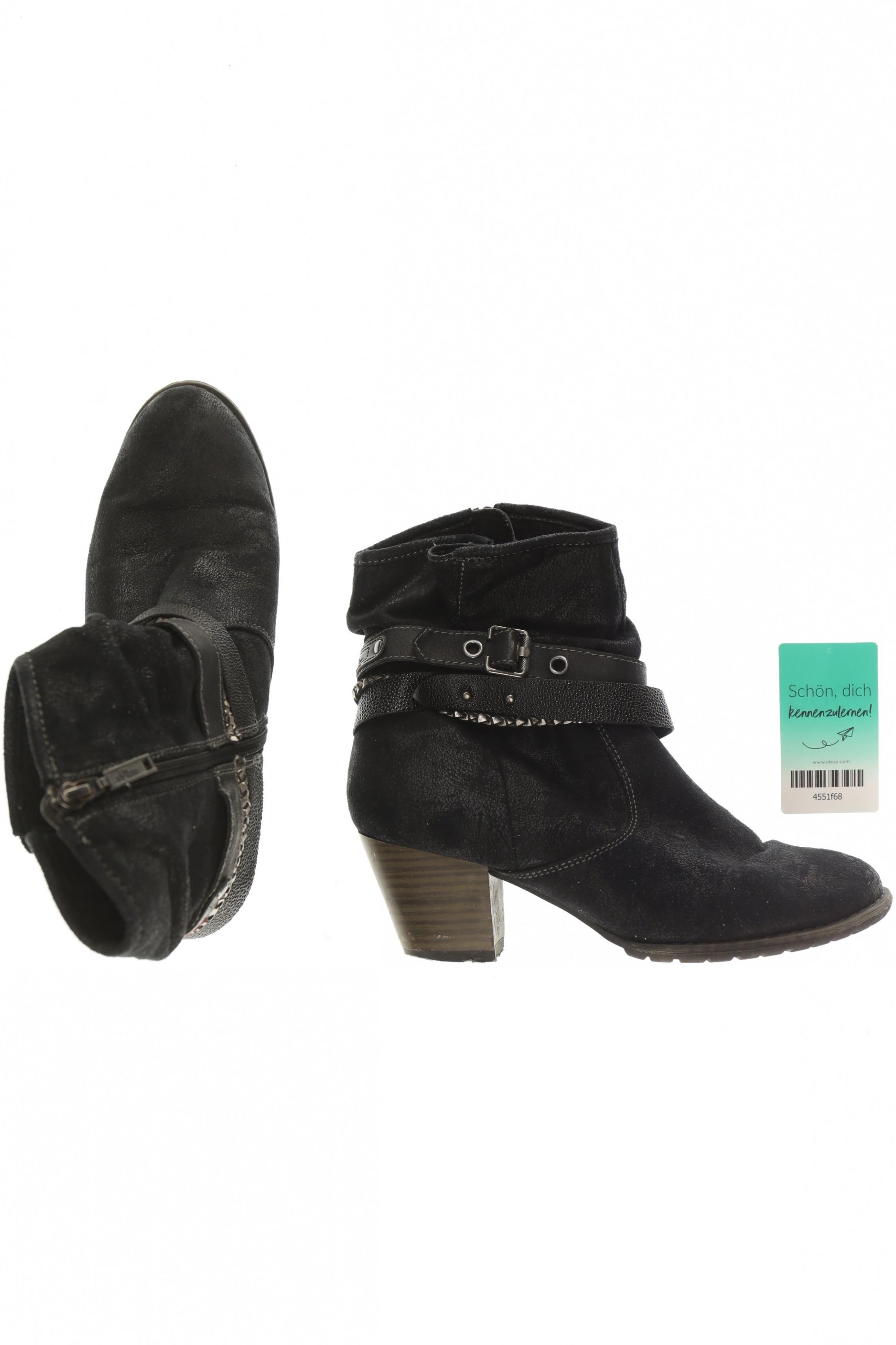

s.Oliver Damen Stiefelette, schwarz, Gr. 39