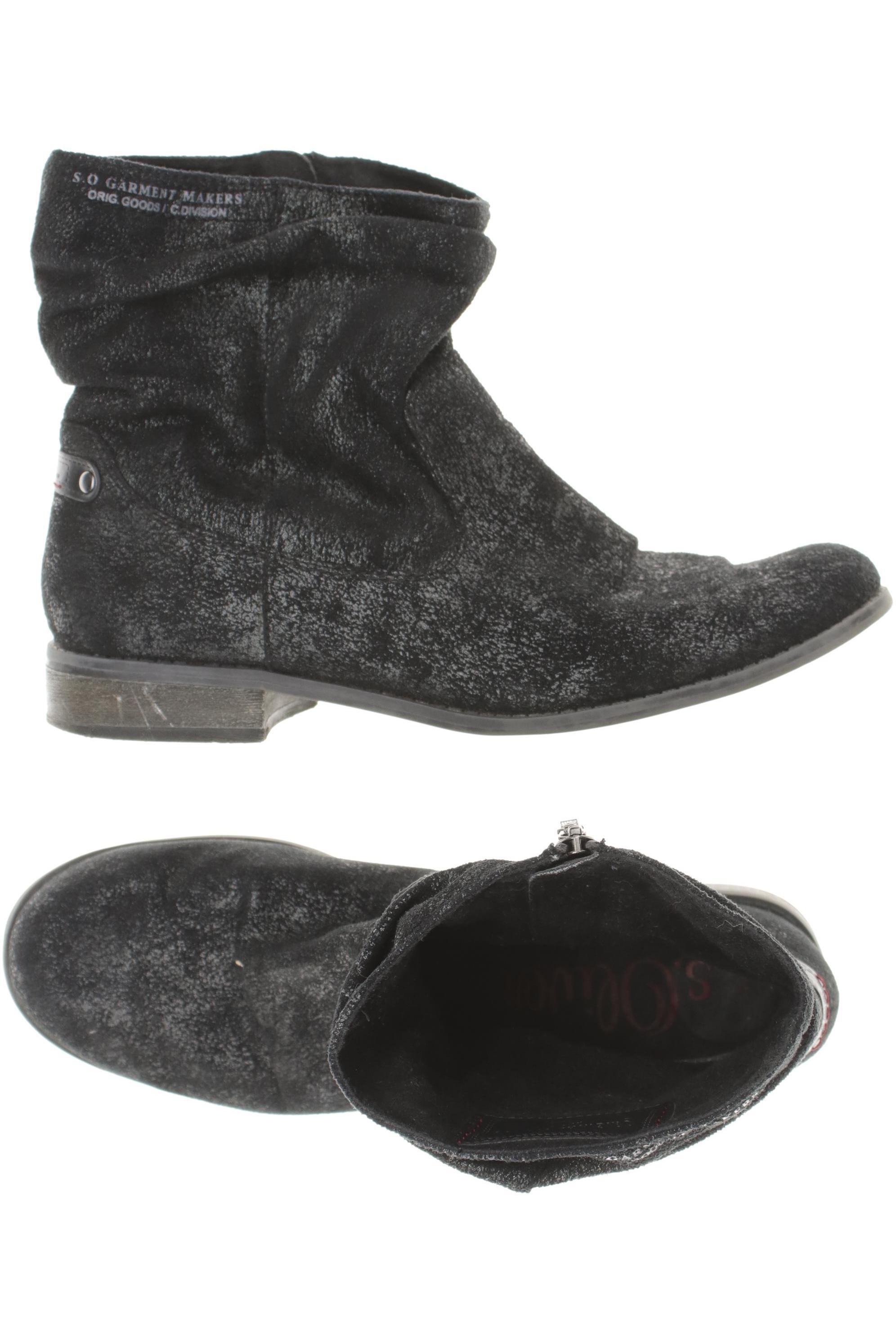 

s.Oliver Damen Stiefelette, schwarz, Gr. 41