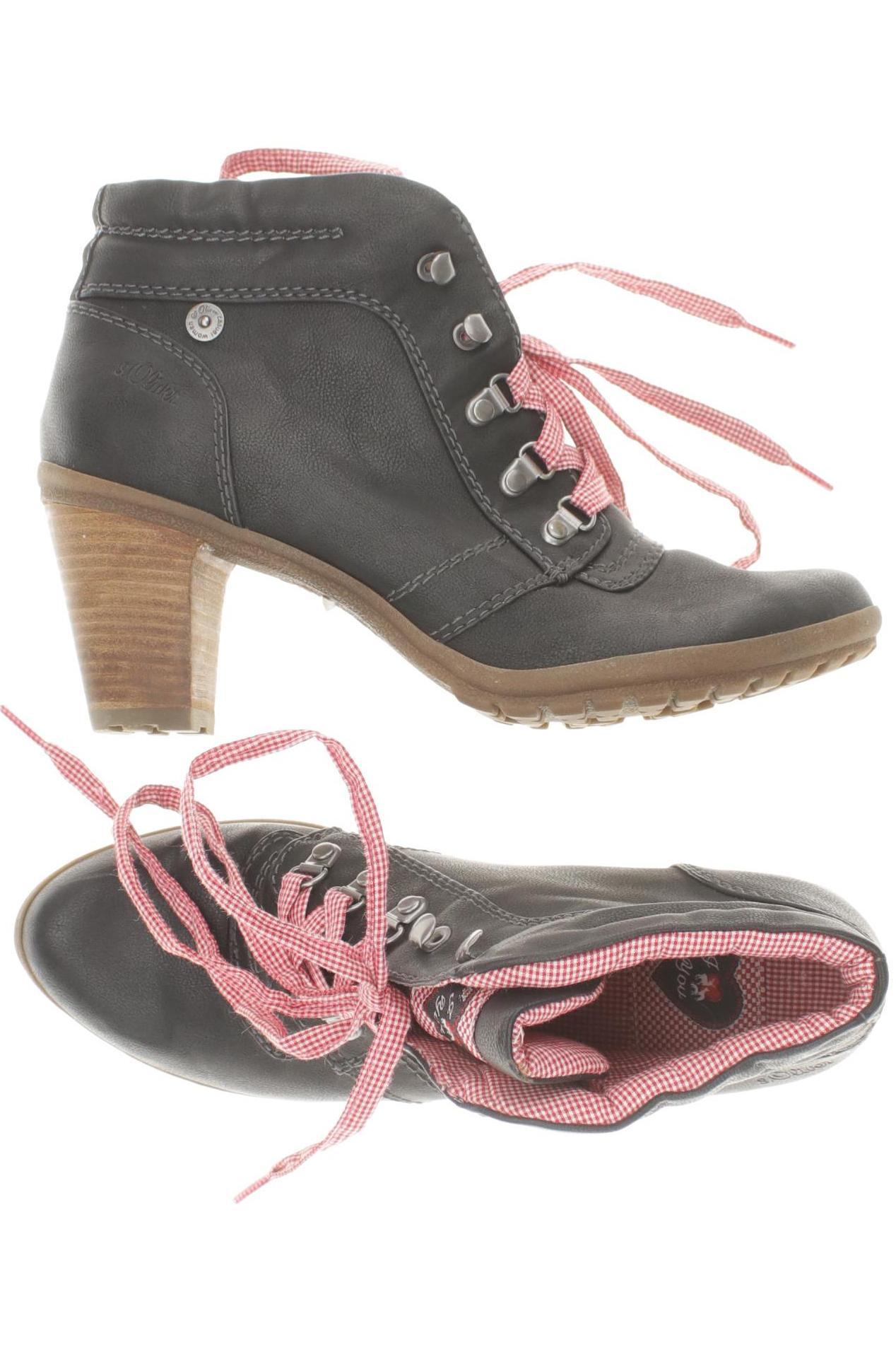 

s.Oliver Damen Stiefelette, schwarz, Gr. 41