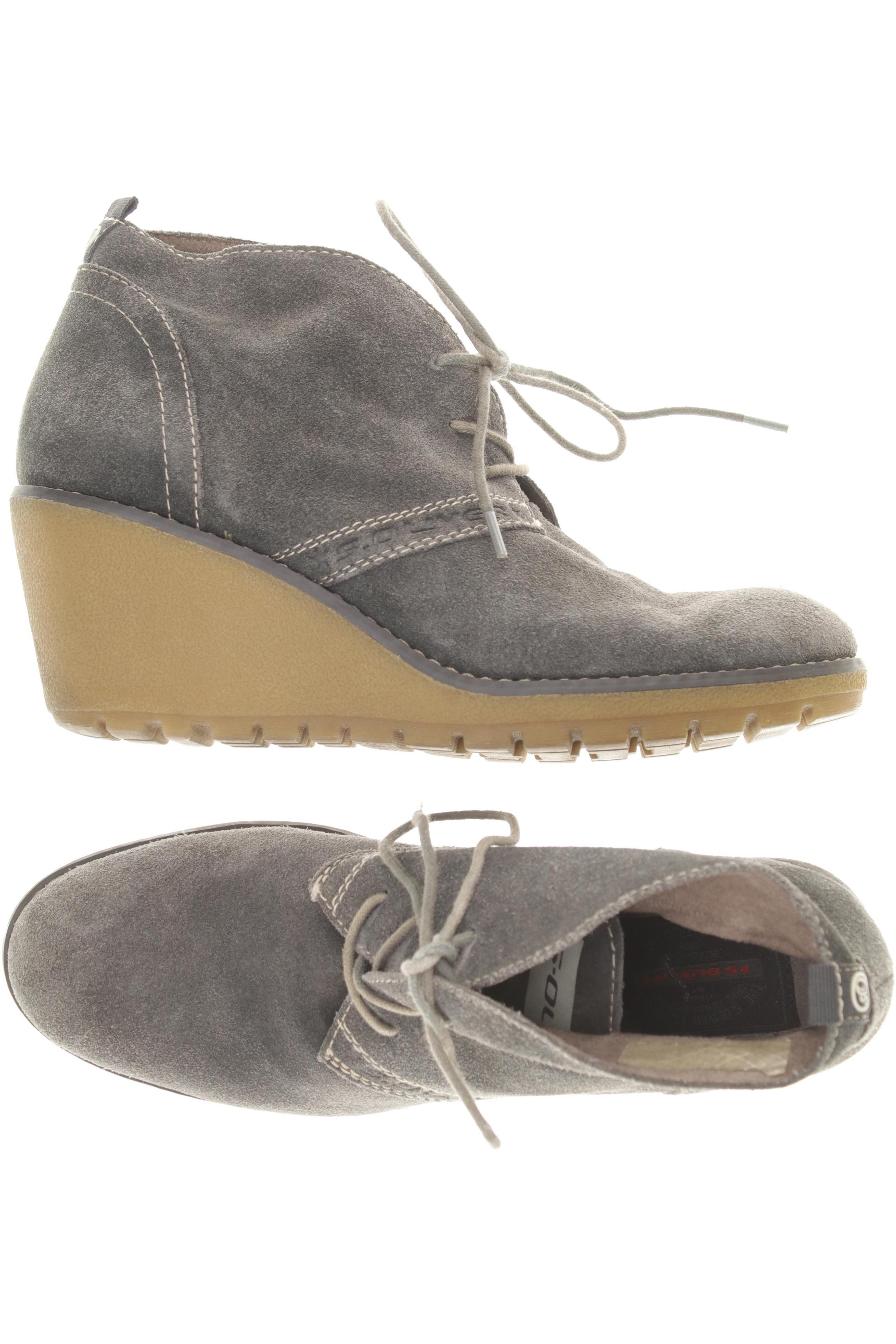 

s.Oliver Damen Stiefelette, grau, Gr. 40