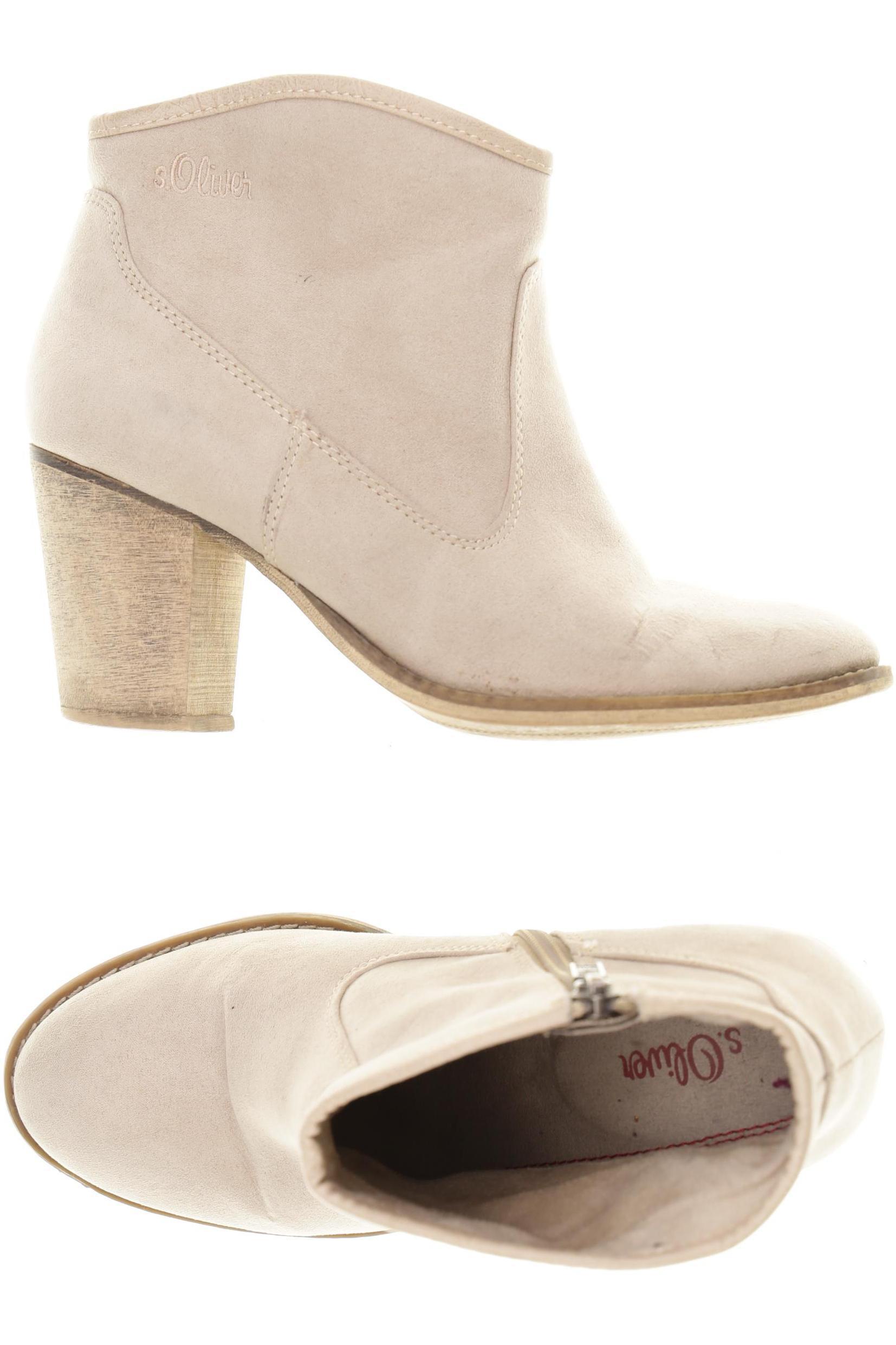 

s.Oliver Damen Stiefelette, beige, Gr. 36