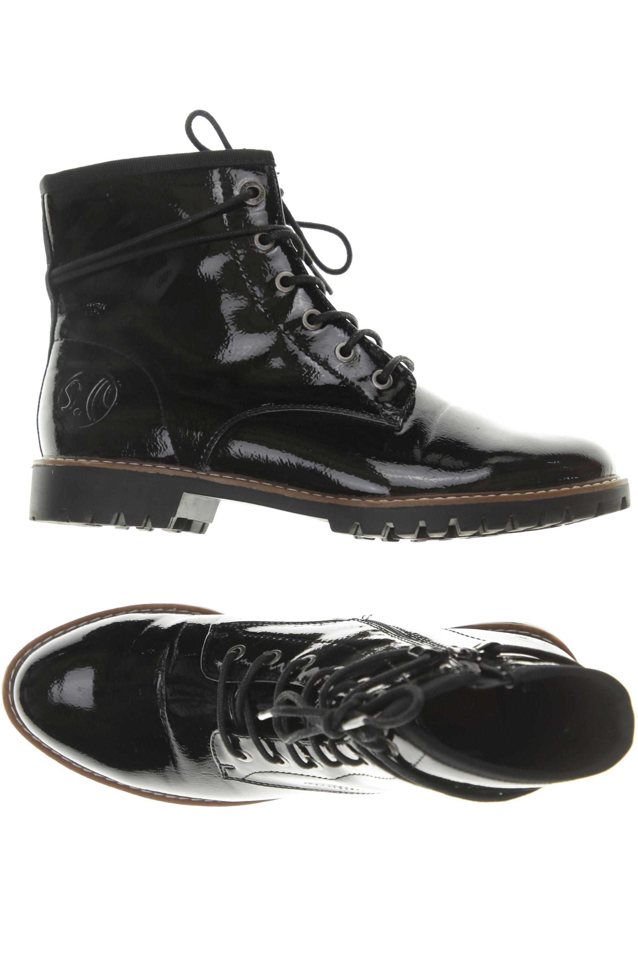 

s.Oliver Damen Stiefelette, schwarz, Gr. 41