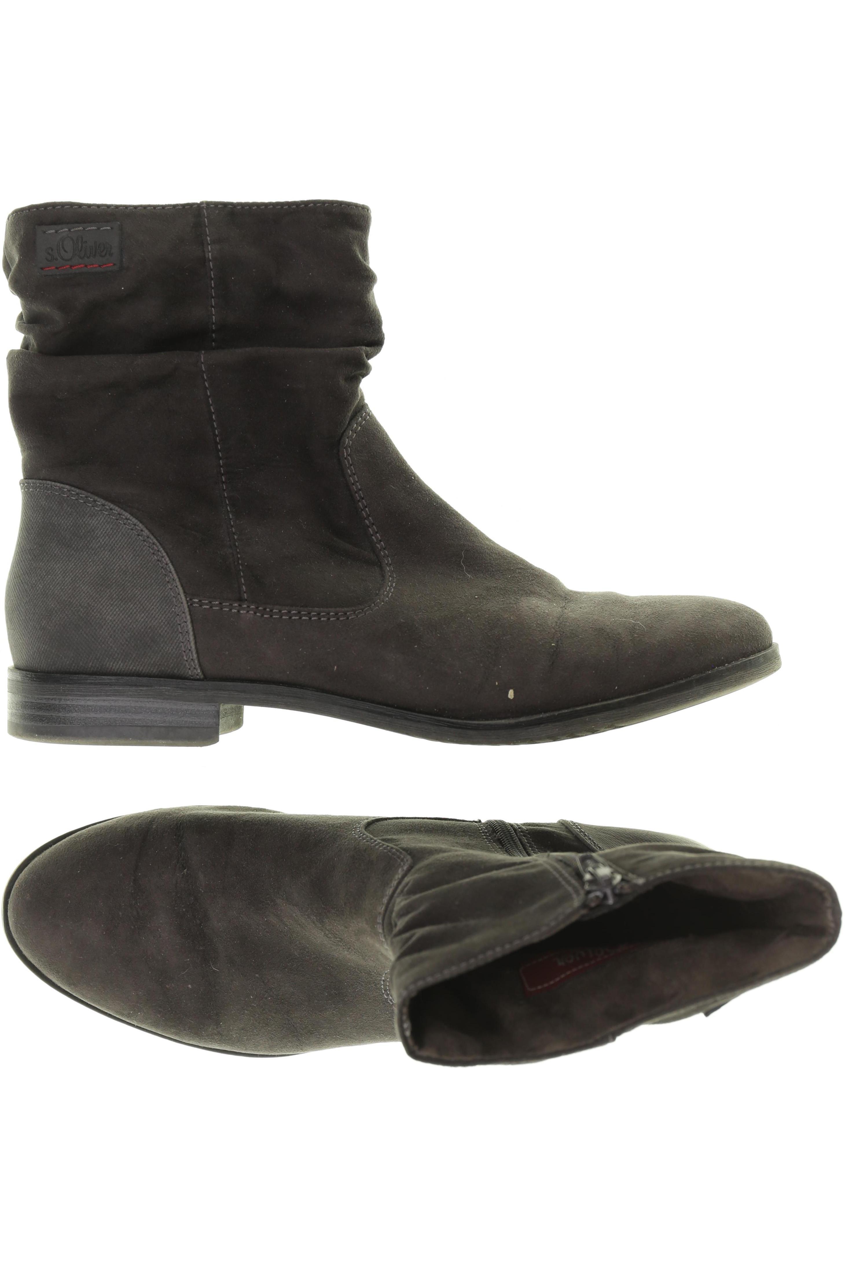 

s.Oliver Damen Stiefelette, grau, Gr. 40