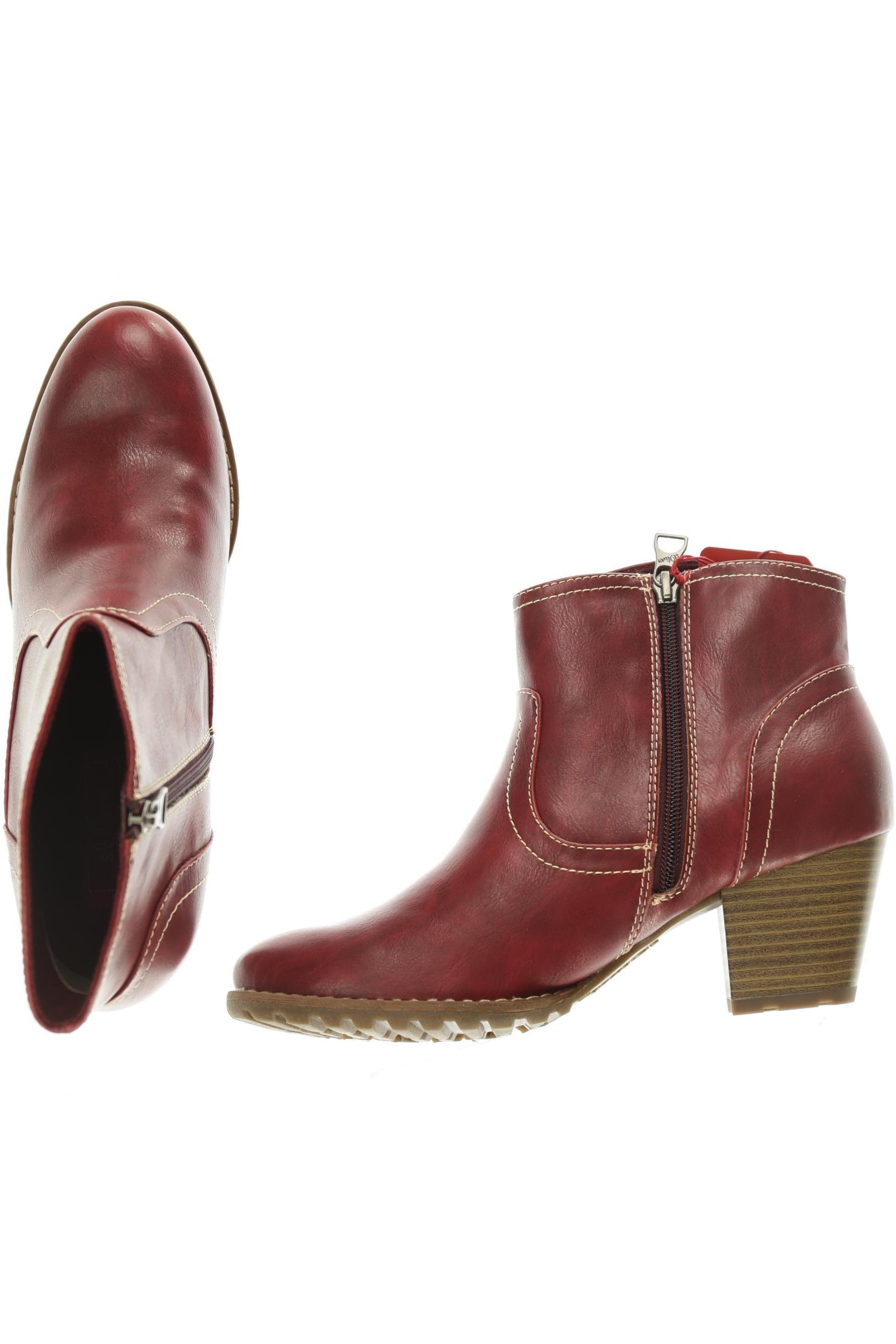 

s.Oliver Damen Stiefelette, rot, Gr. 41