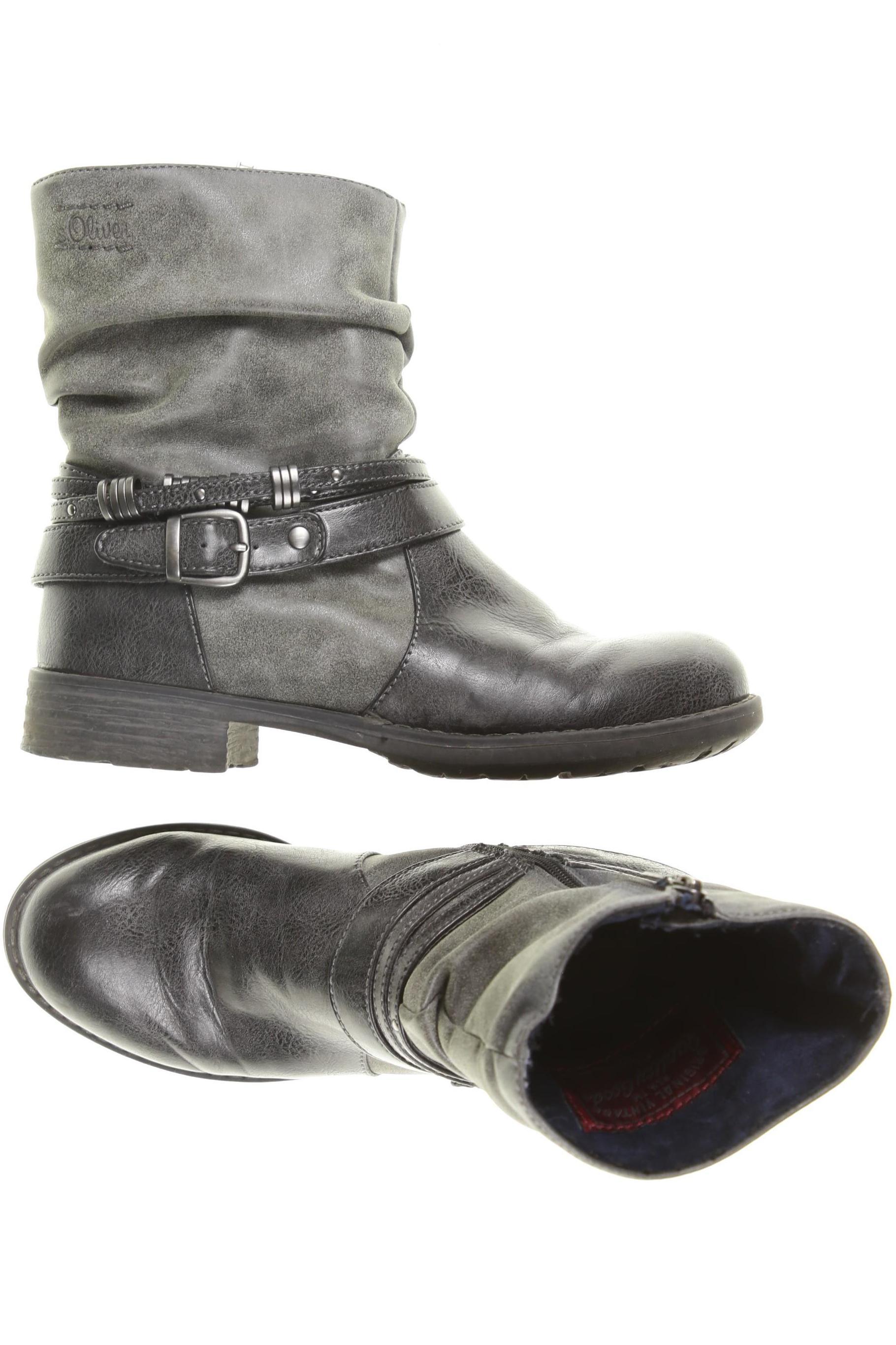 

s.Oliver Damen Stiefelette, grau, Gr. 39