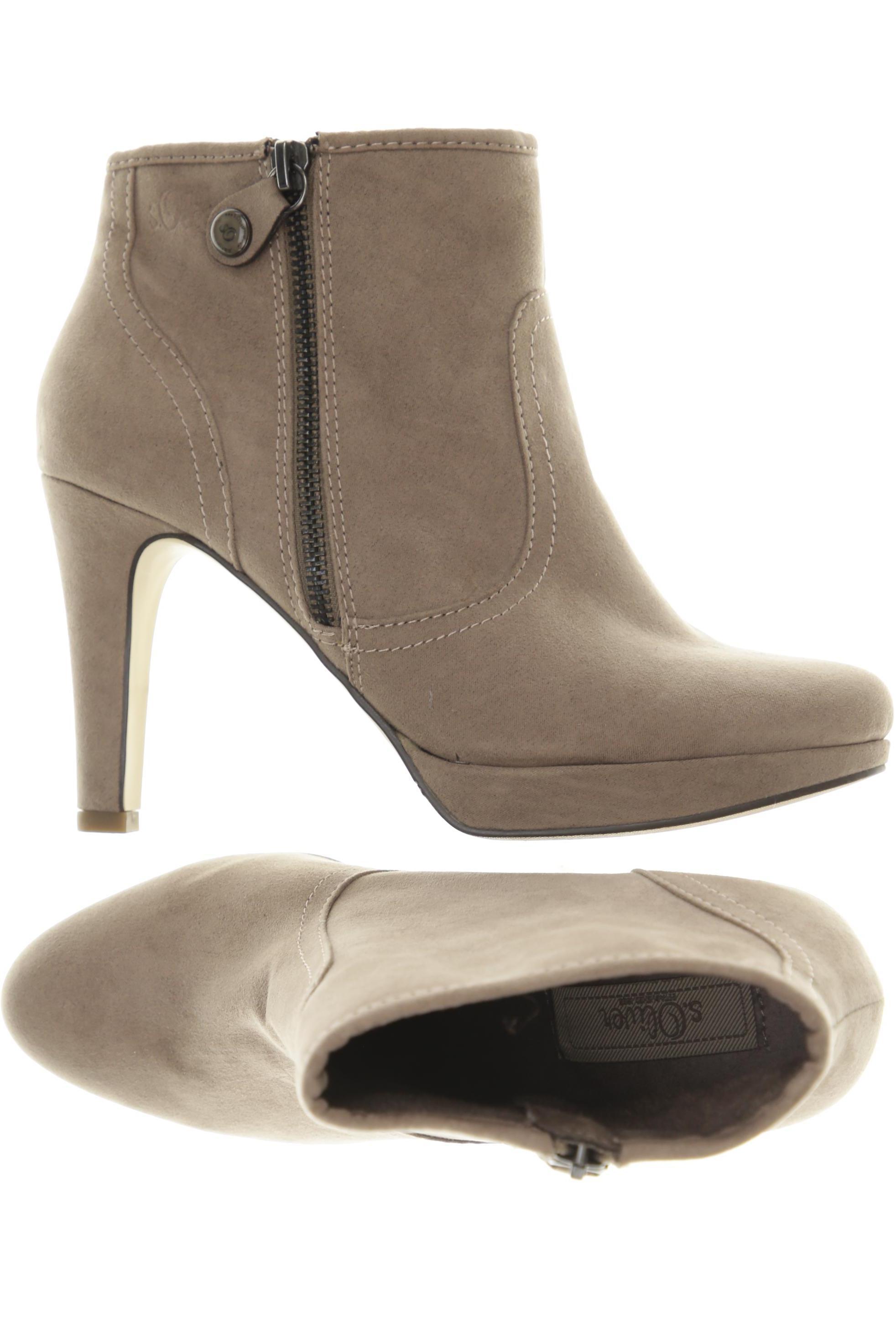 

s.Oliver Damen Stiefelette, beige, Gr. 38