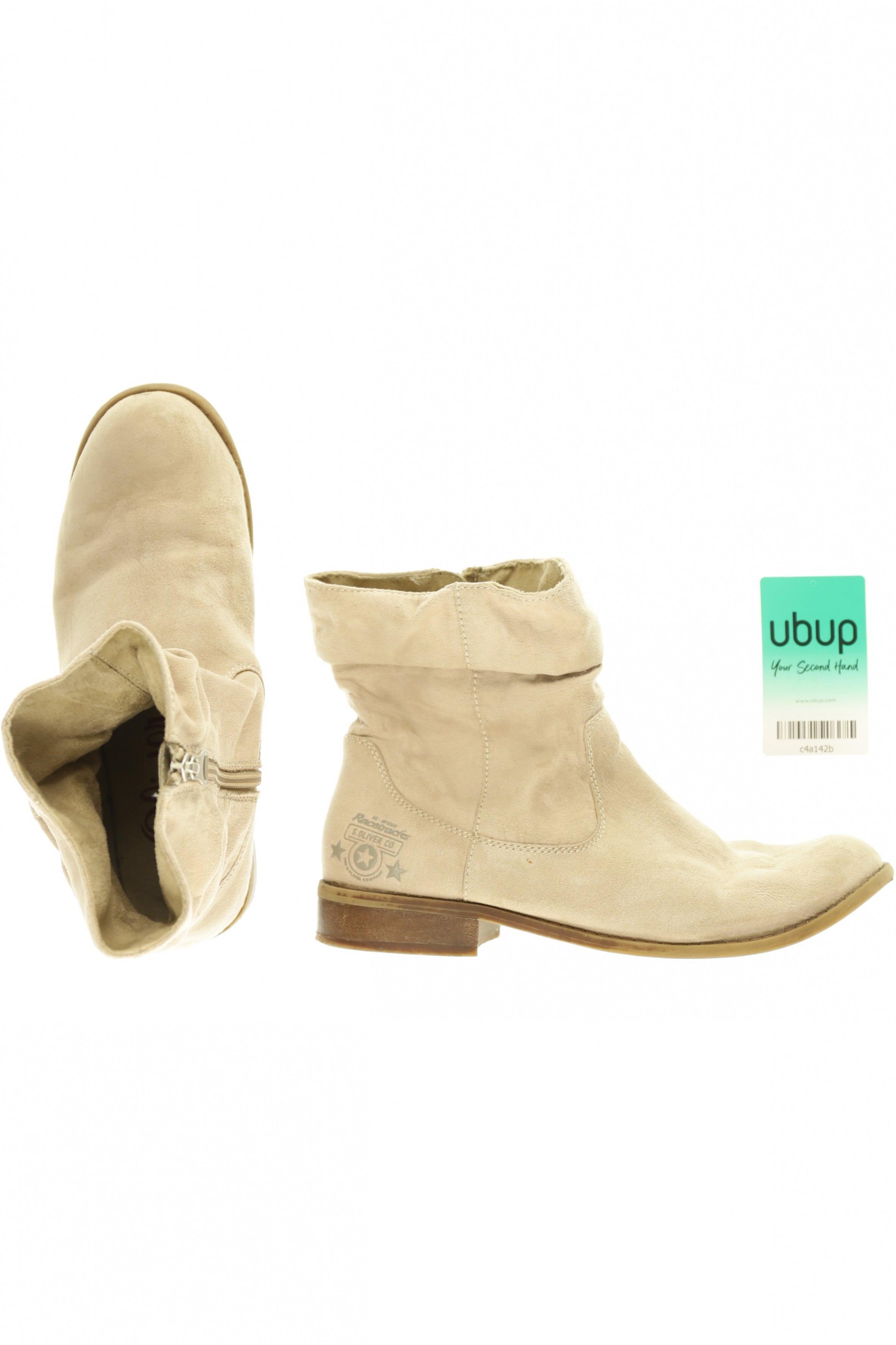 Thumbnail - s.Oliver Damen Stiefelette, beige, Gr. 38