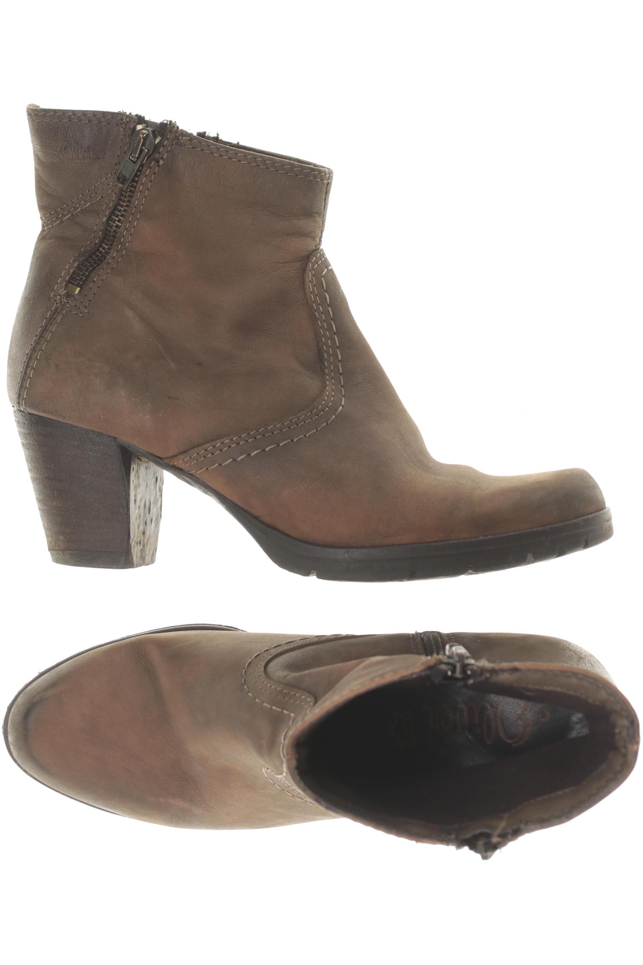 

s.Oliver Damen Stiefelette, braun, Gr. 39