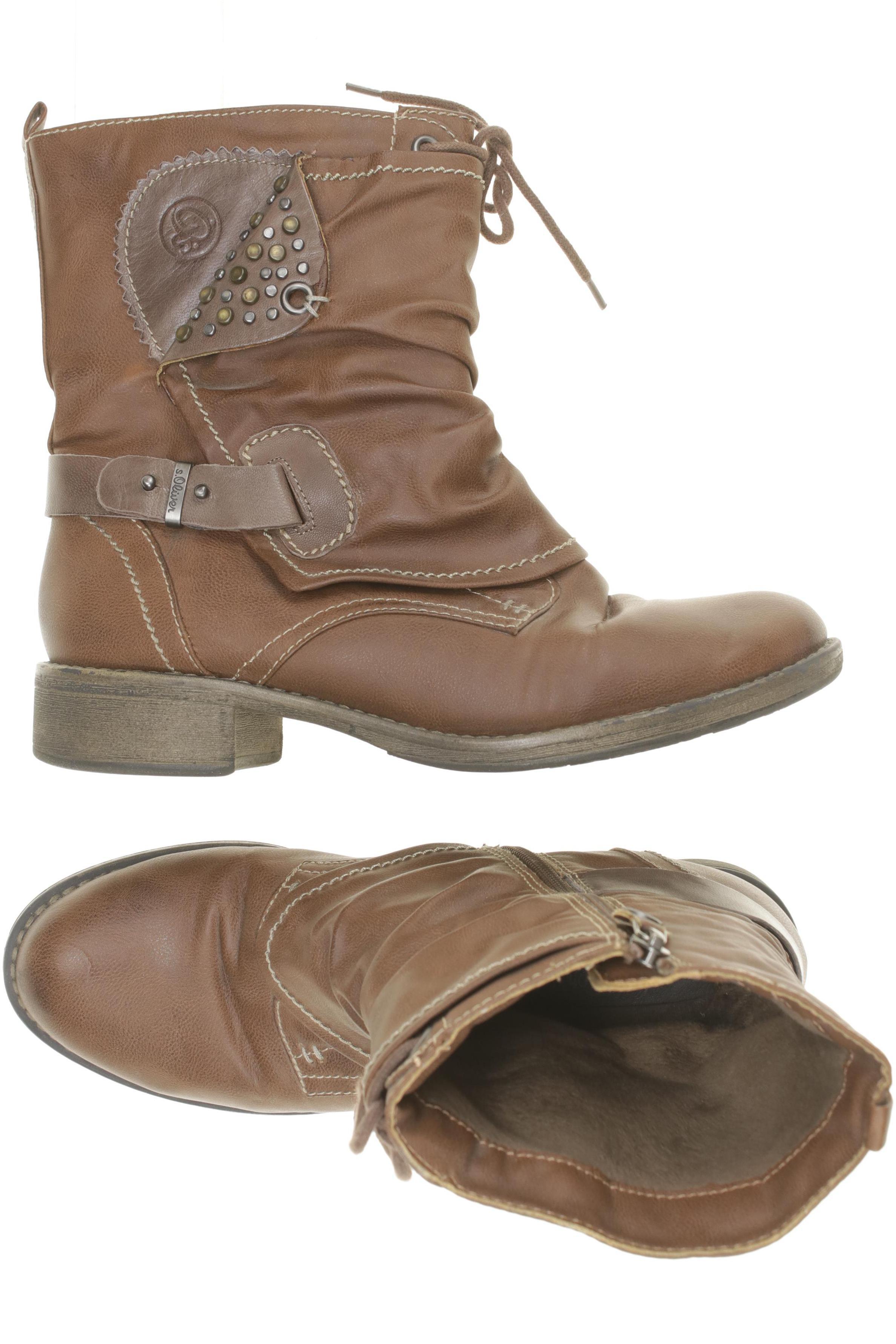 

s.Oliver Damen Stiefelette, braun, Gr. 40
