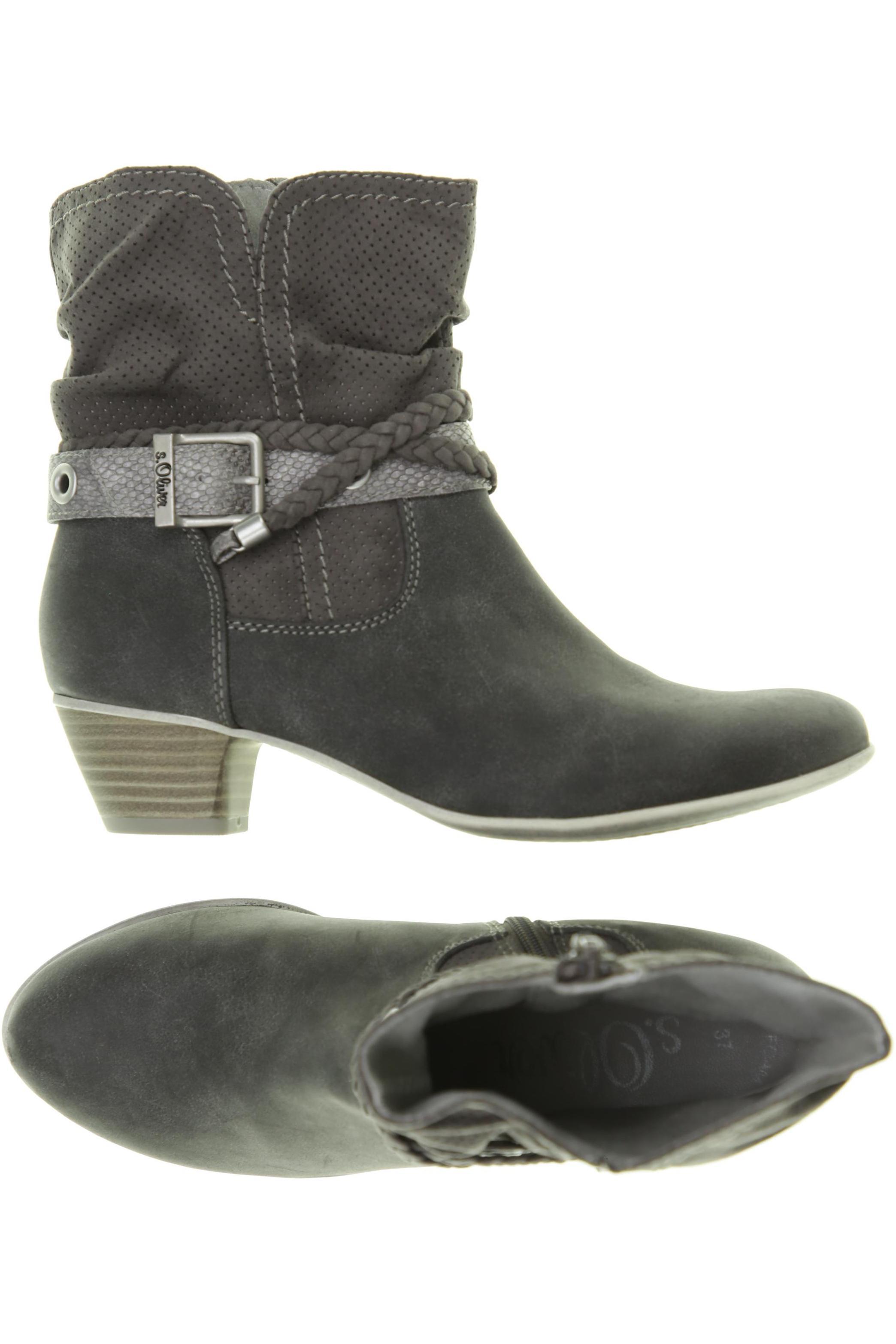 

s.Oliver Damen Stiefelette, grau, Gr. 37