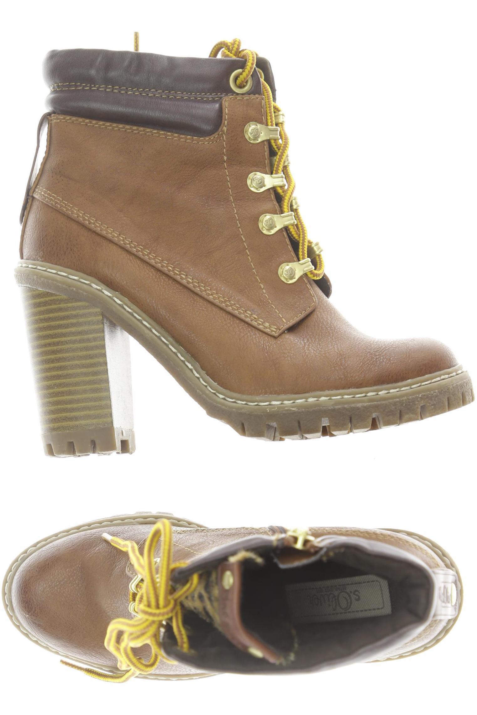 

s.Oliver Damen Stiefelette, braun, Gr. 36