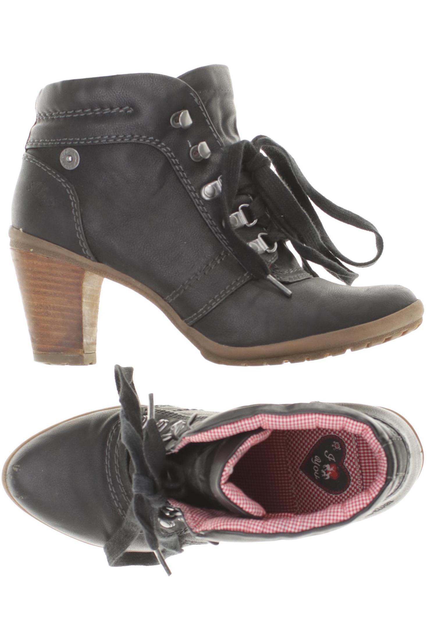 

s.Oliver Damen Stiefelette, schwarz, Gr. 37