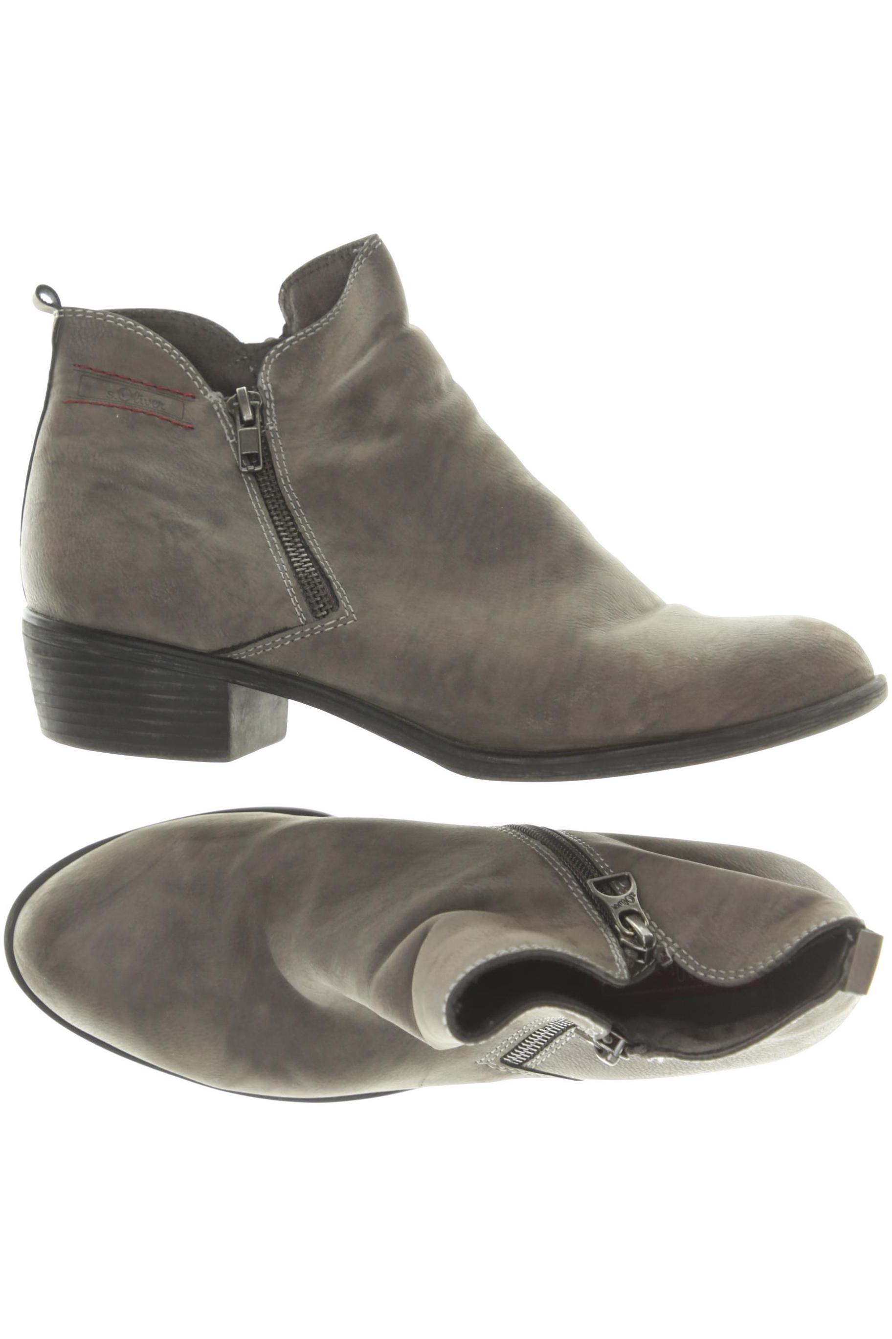 

s.Oliver Damen Stiefelette, grau, Gr. 40