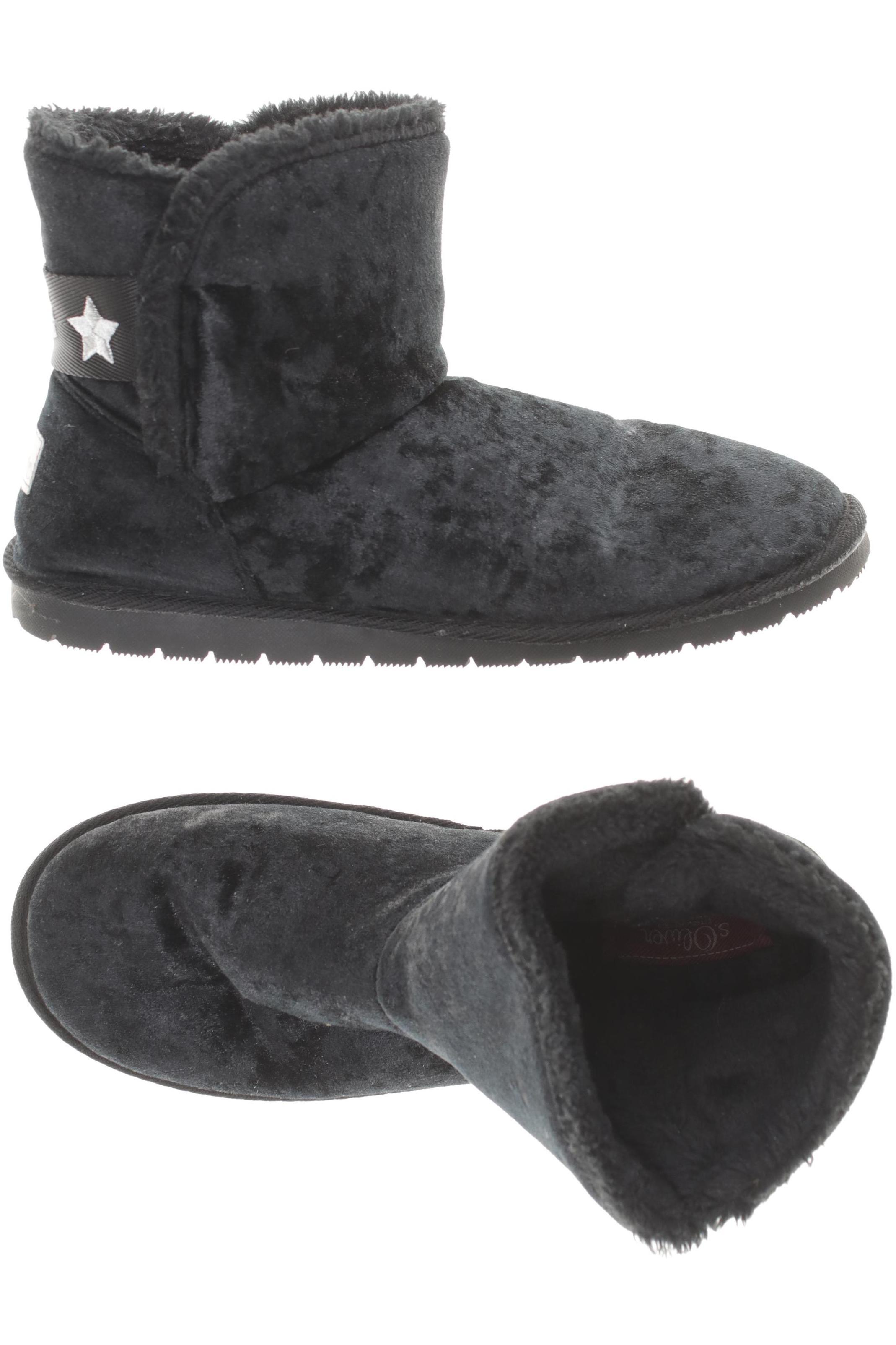 

s.Oliver Damen Stiefelette, schwarz, Gr. 41