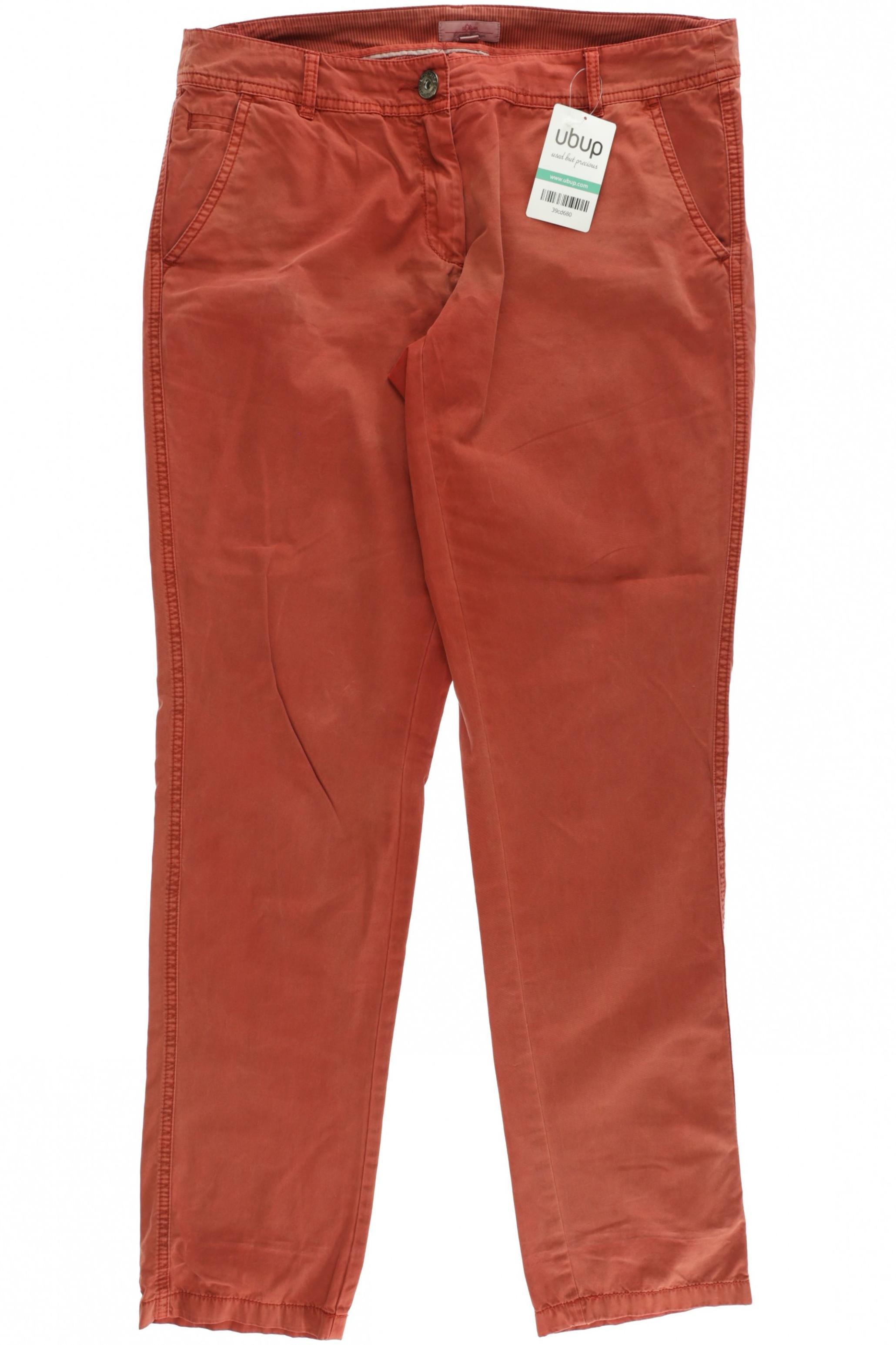 

s.Oliver Damen Stoffhose, rot, Gr. 38
