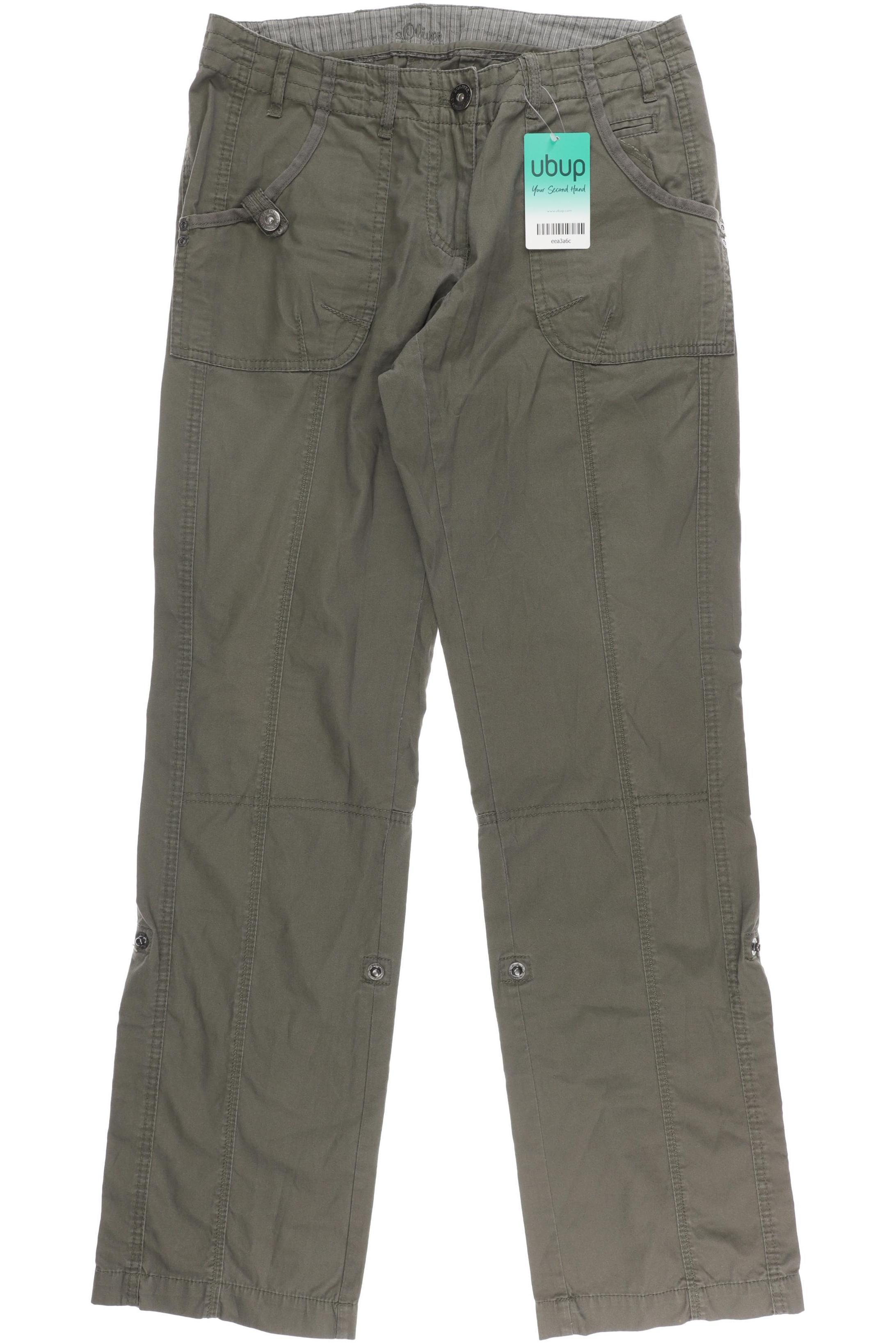 

s.Oliver Damen Stoffhose, grün, Gr.