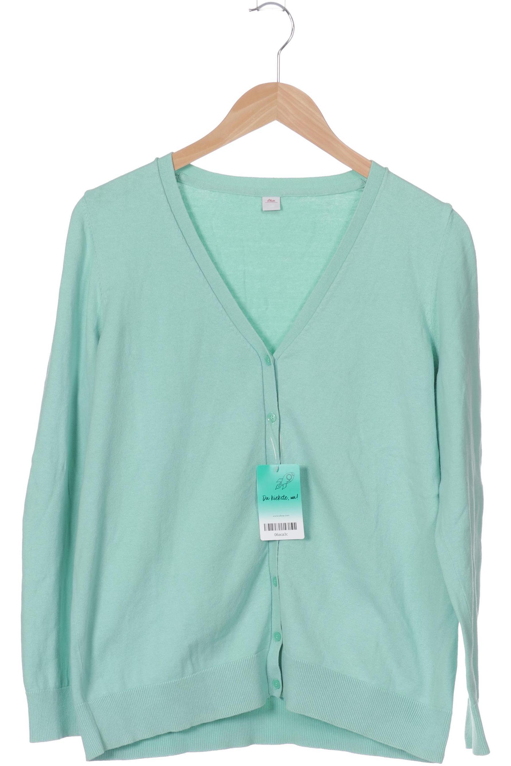 

s.Oliver Damen Strickjacke, grün, Gr.
