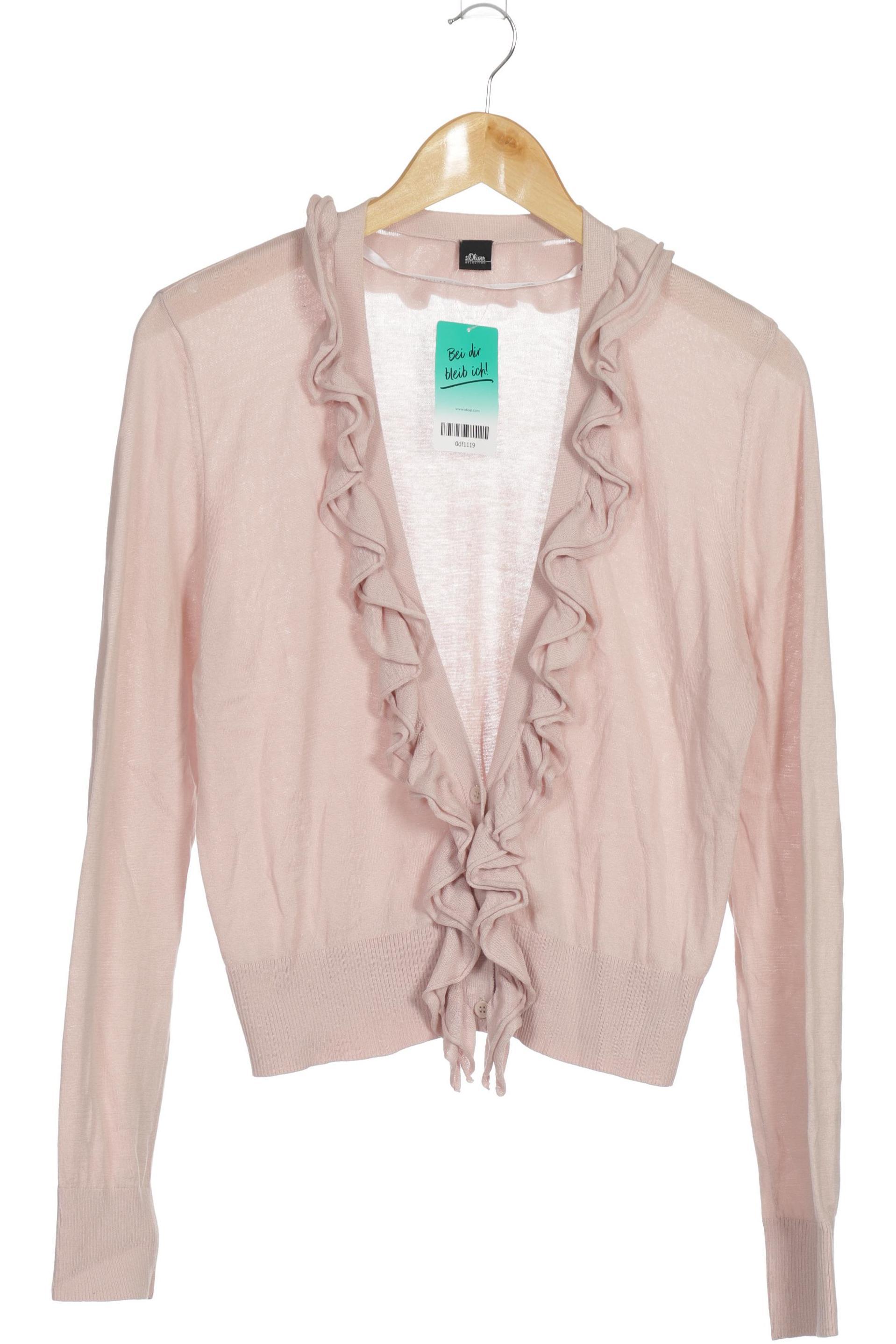 

s.Oliver Damen Strickjacke, beige, Gr. 42