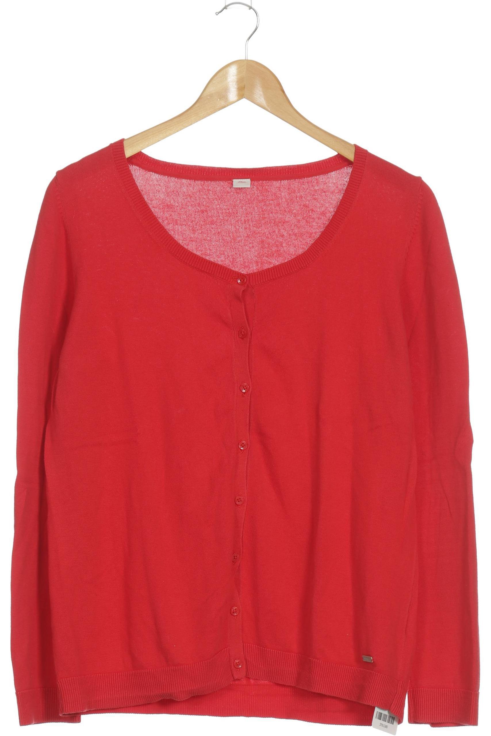 

s.Oliver Damen Strickjacke, rot, Gr. 44