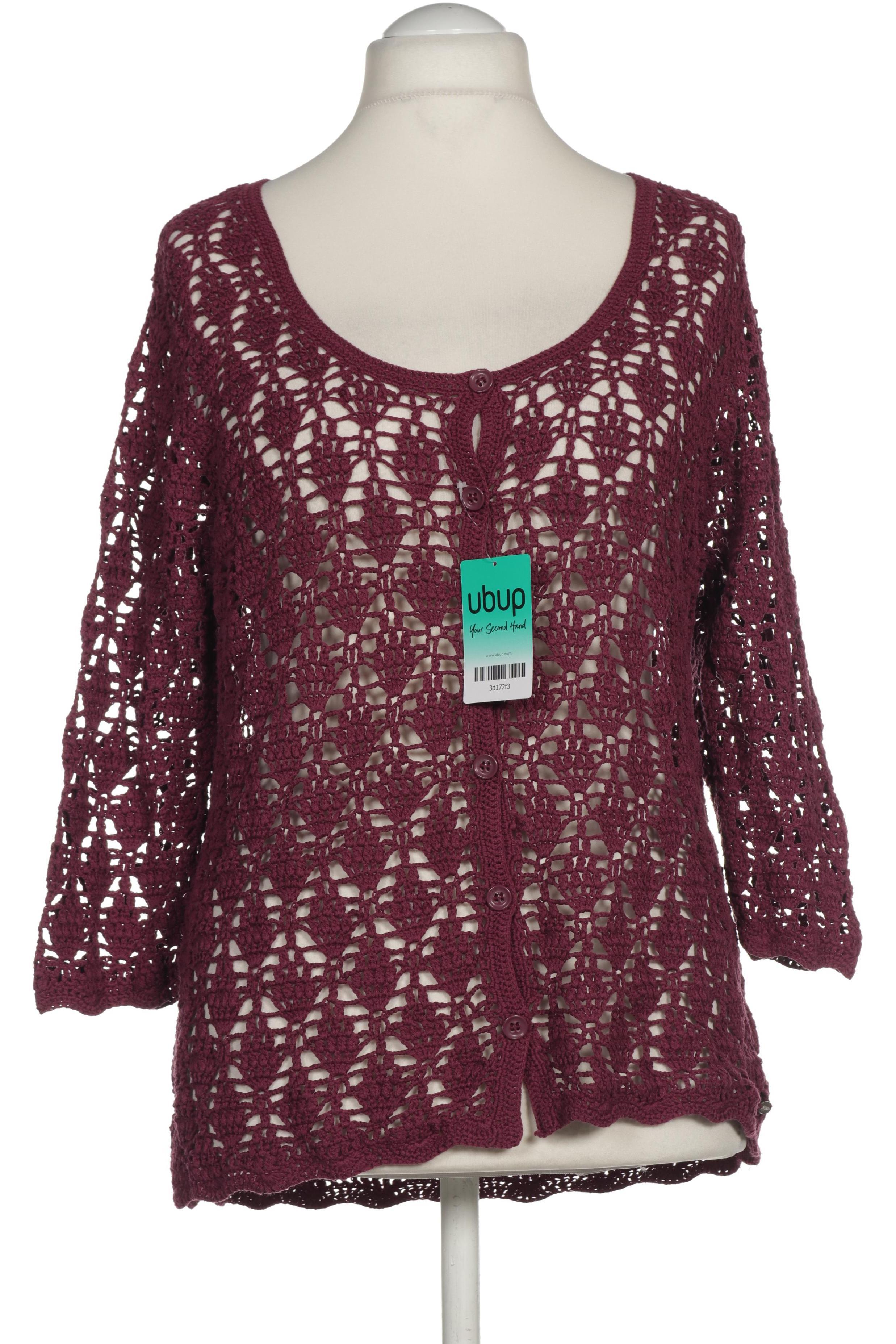 

s.Oliver Damen Strickjacke, lila, Gr. 44