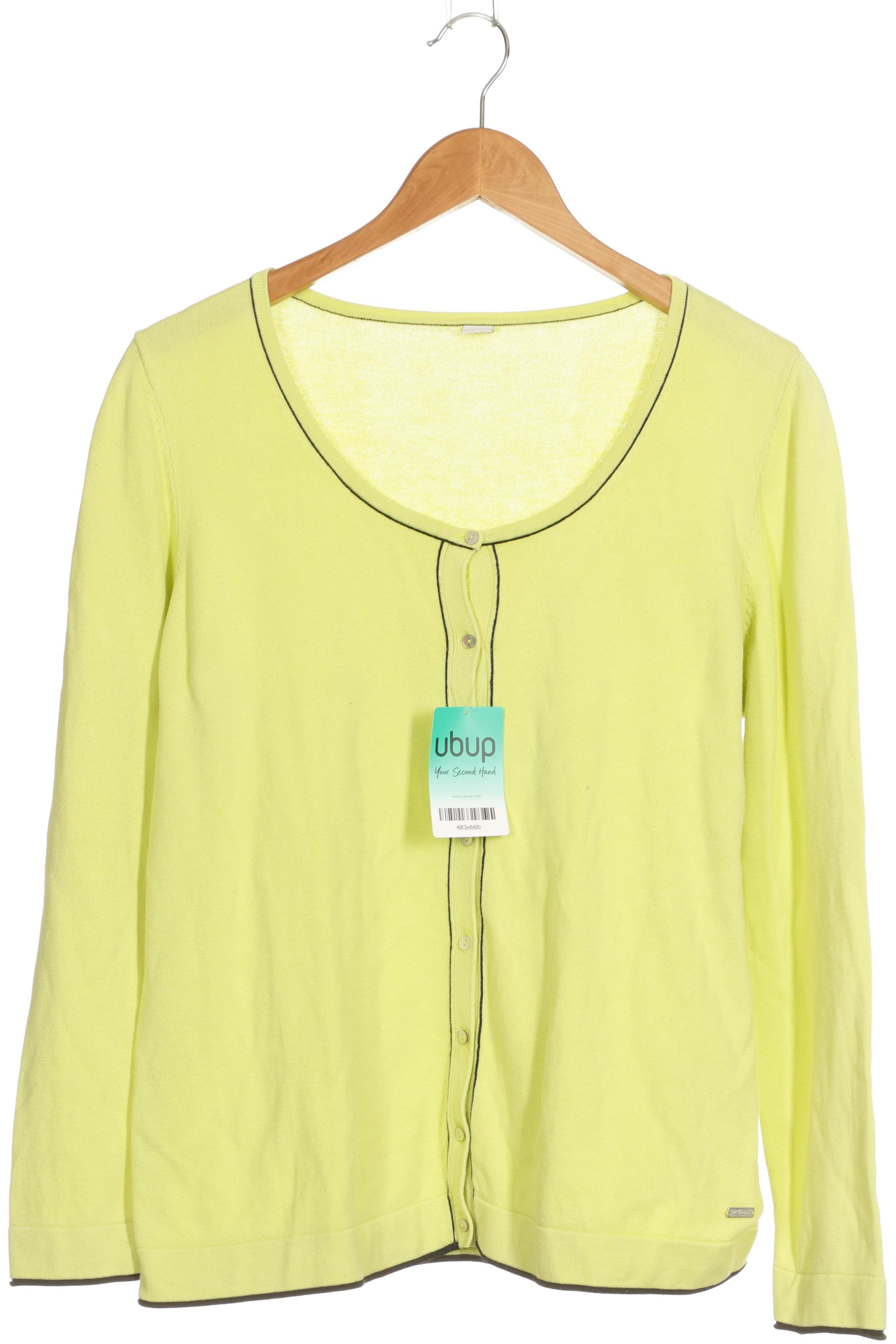 

s.Oliver Damen Strickjacke, gelb, Gr. 46