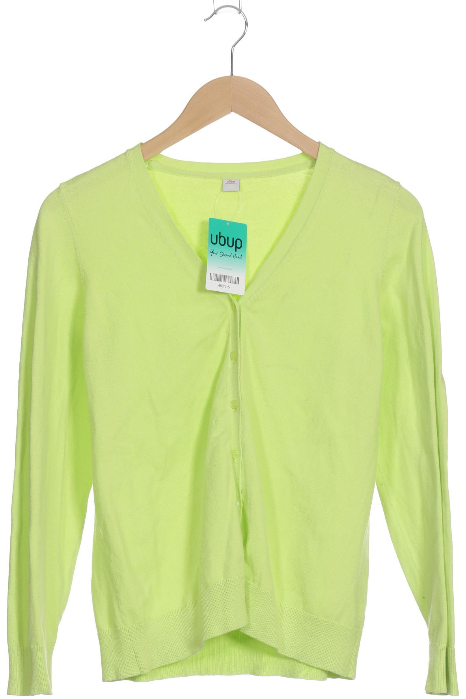 

s.Oliver Damen Strickjacke, grün, Gr. 42