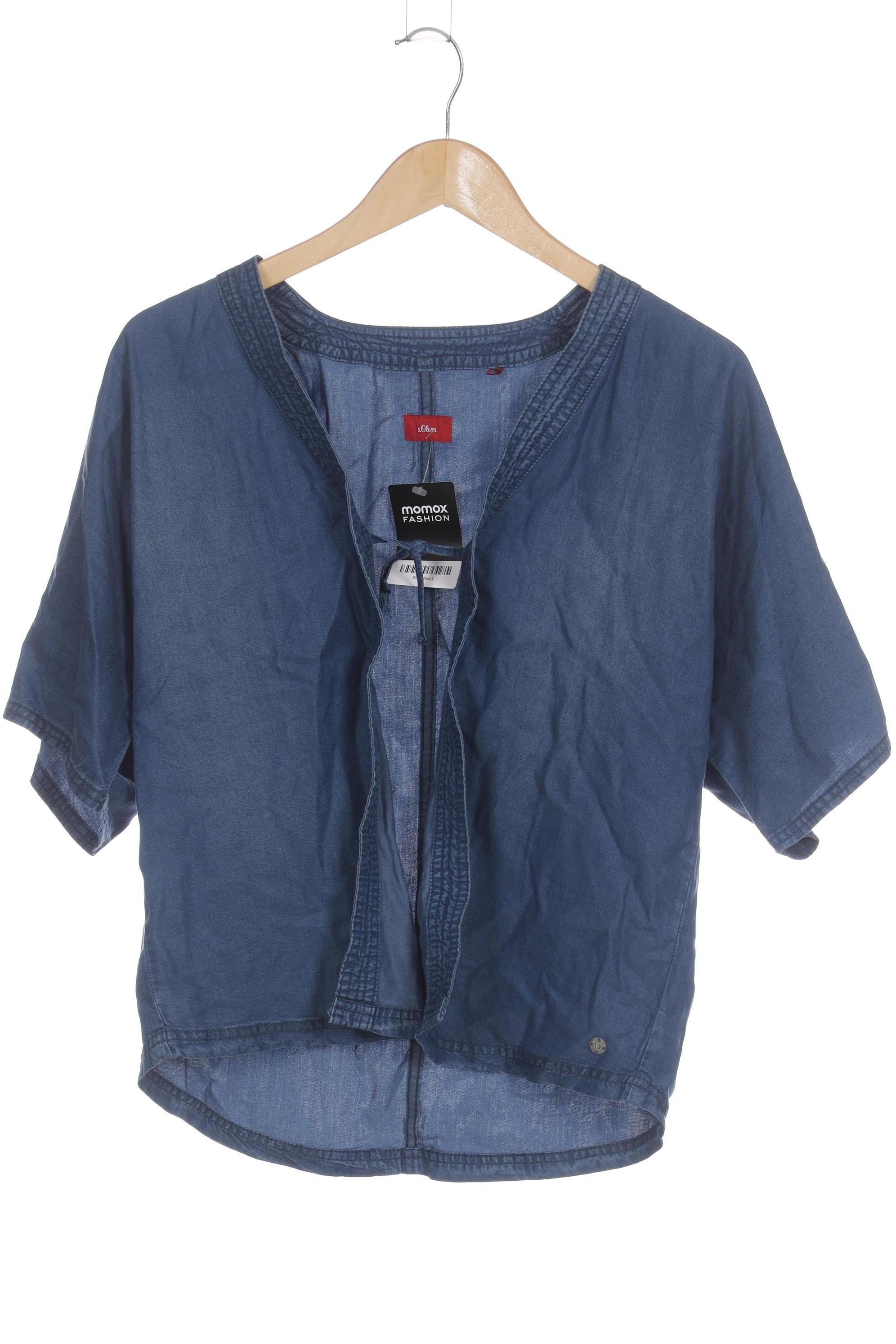 

s.Oliver Damen Strickjacke, blau, Gr.