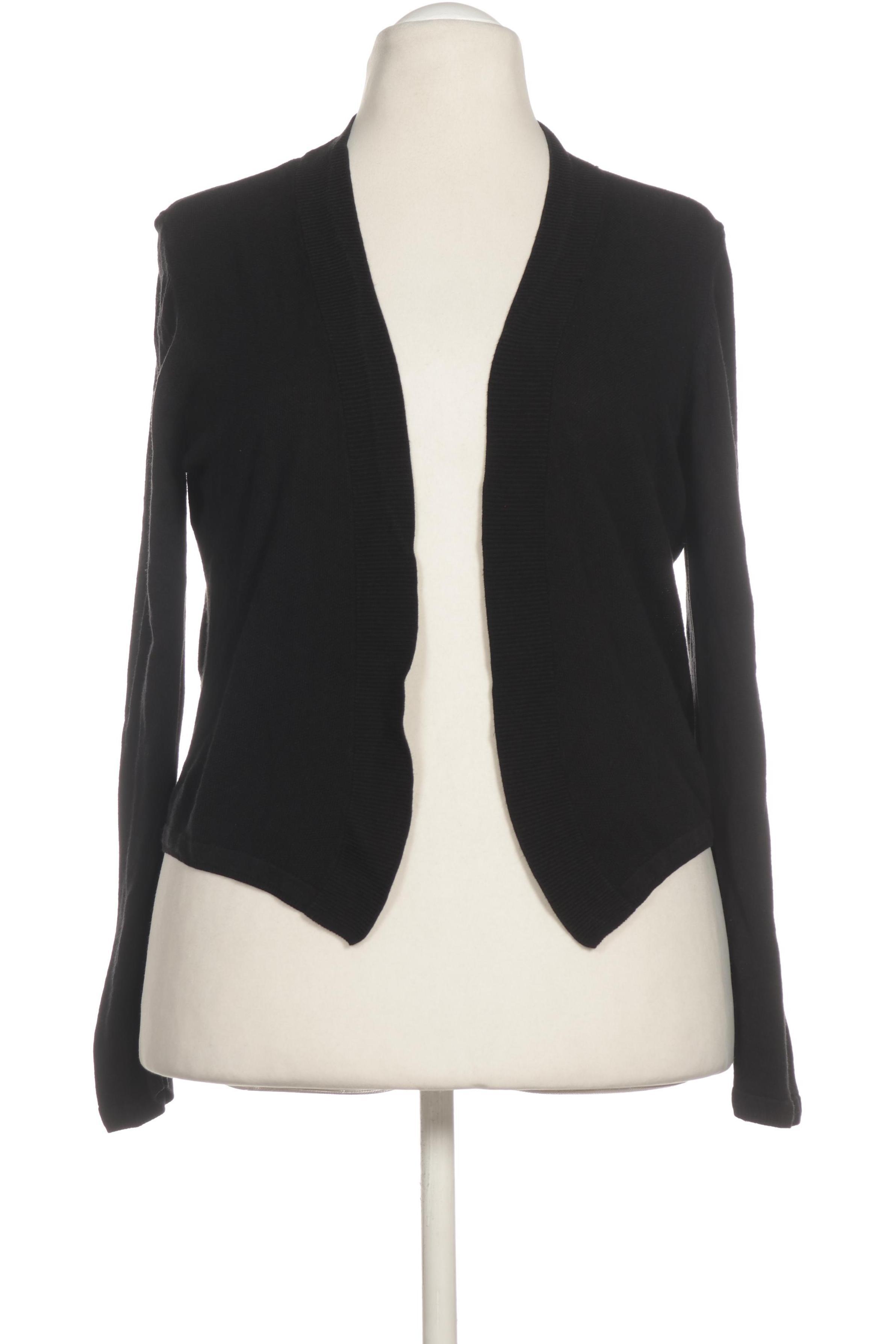 

s.Oliver Damen Strickjacke, schwarz, Gr. 44