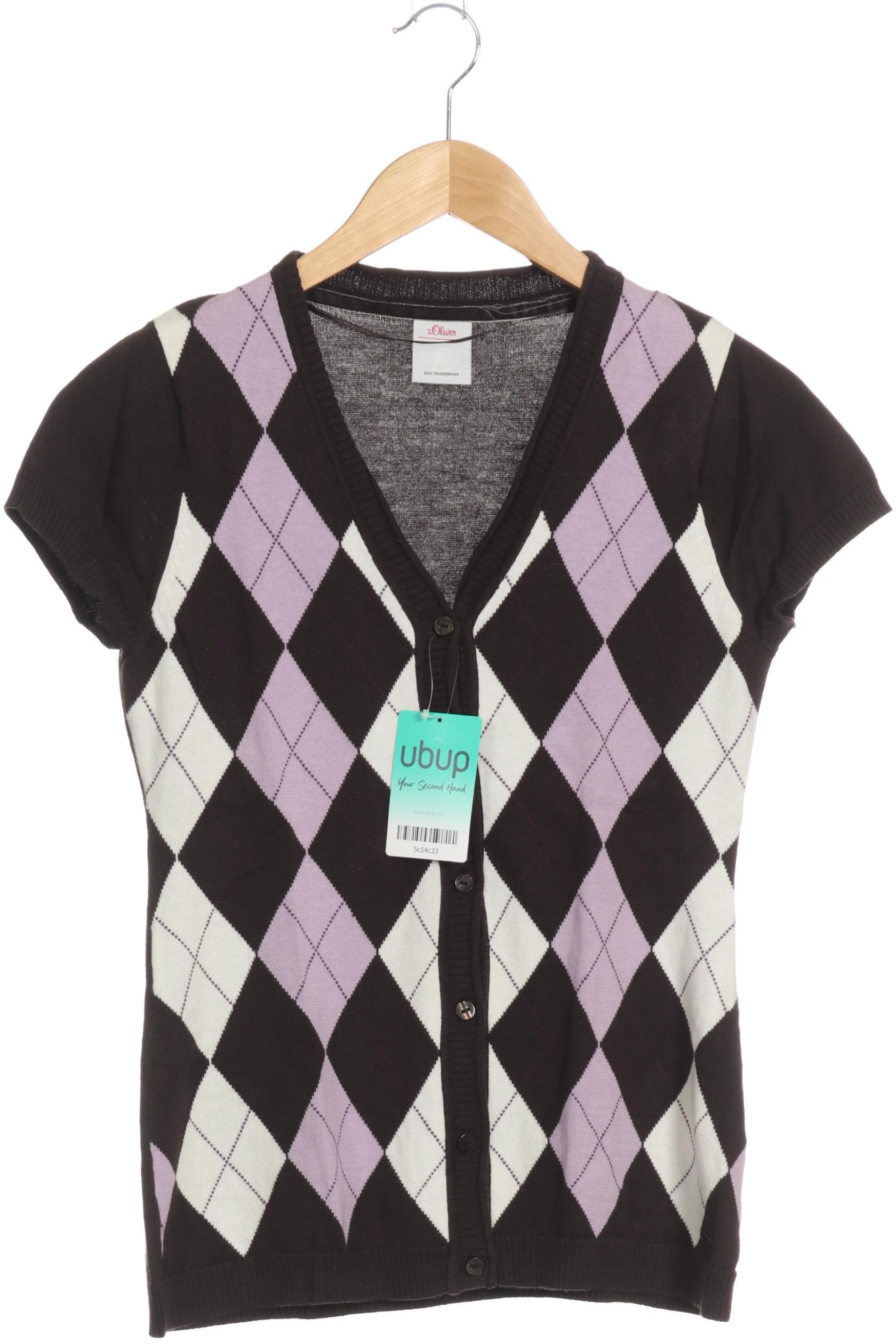 

s.Oliver Damen Strickjacke, braun, Gr. 34