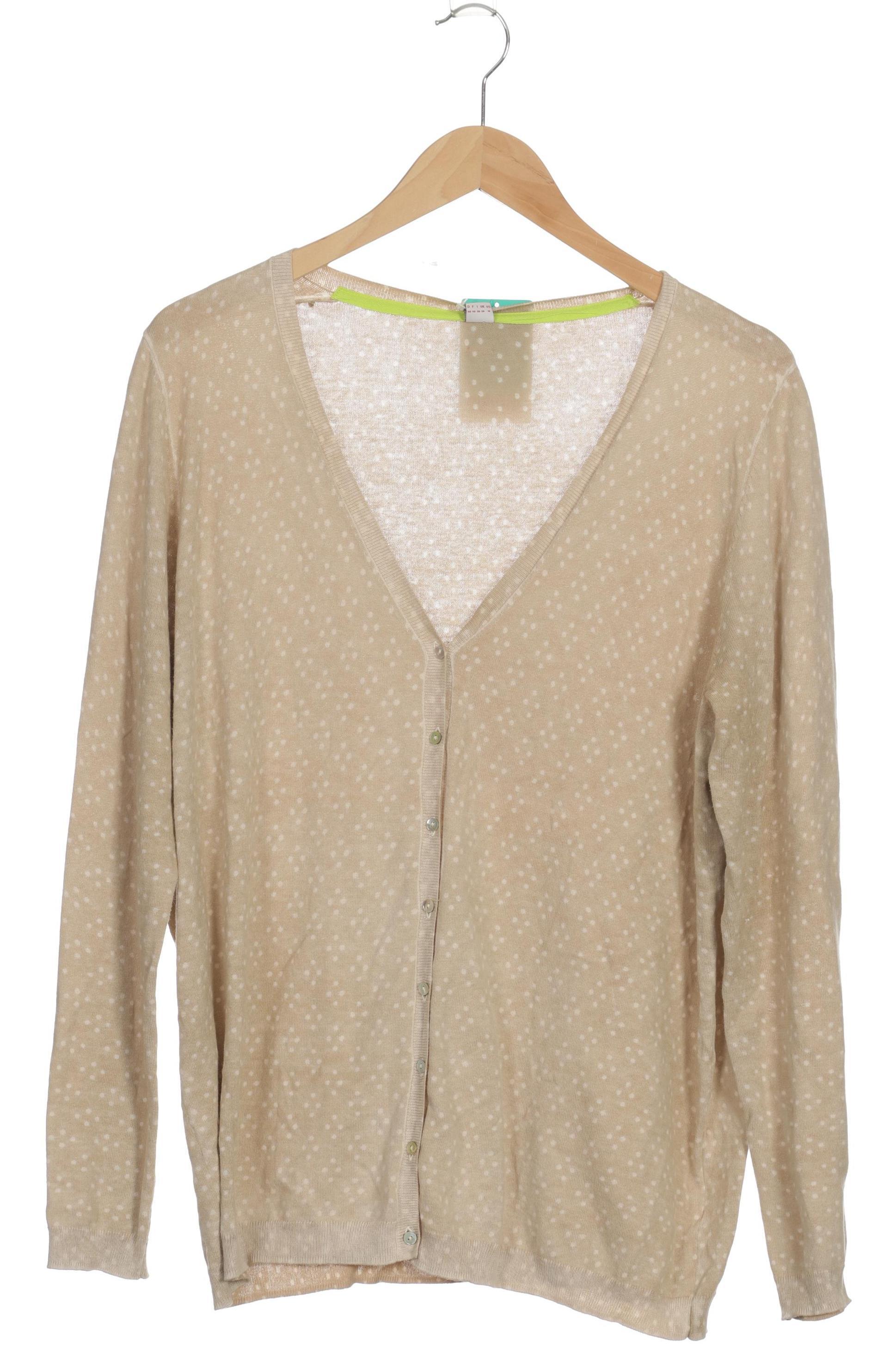 

s.Oliver Damen Strickjacke, beige, Gr. 46