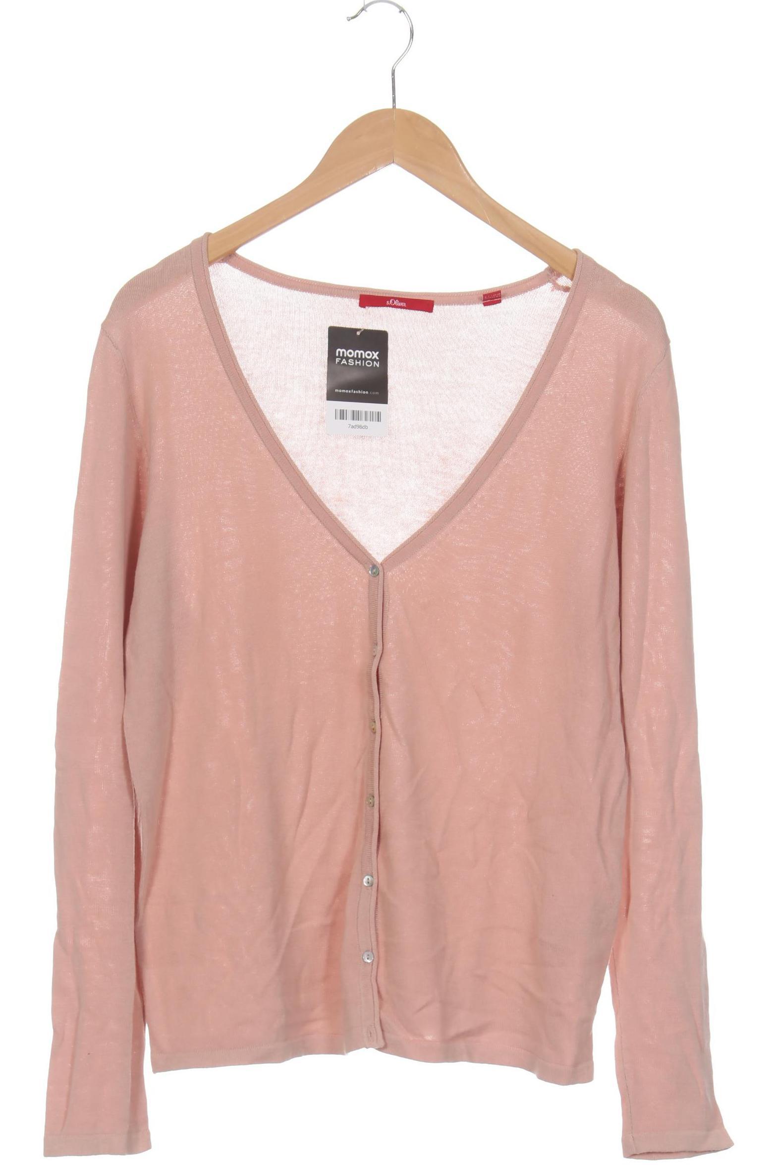 

s.Oliver Damen Strickjacke, pink, Gr. 42