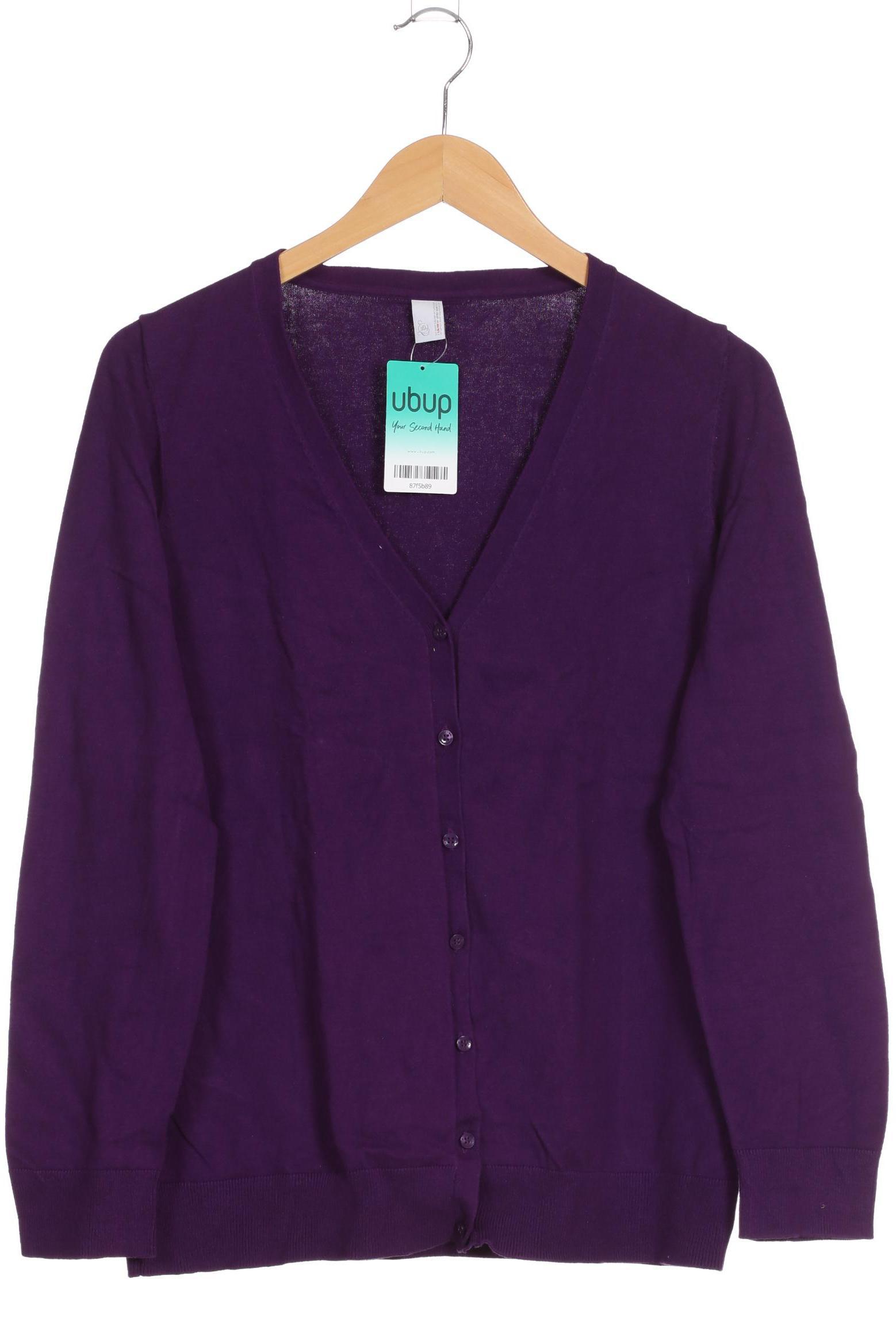 

s.Oliver Damen Strickjacke, lila, Gr. 44